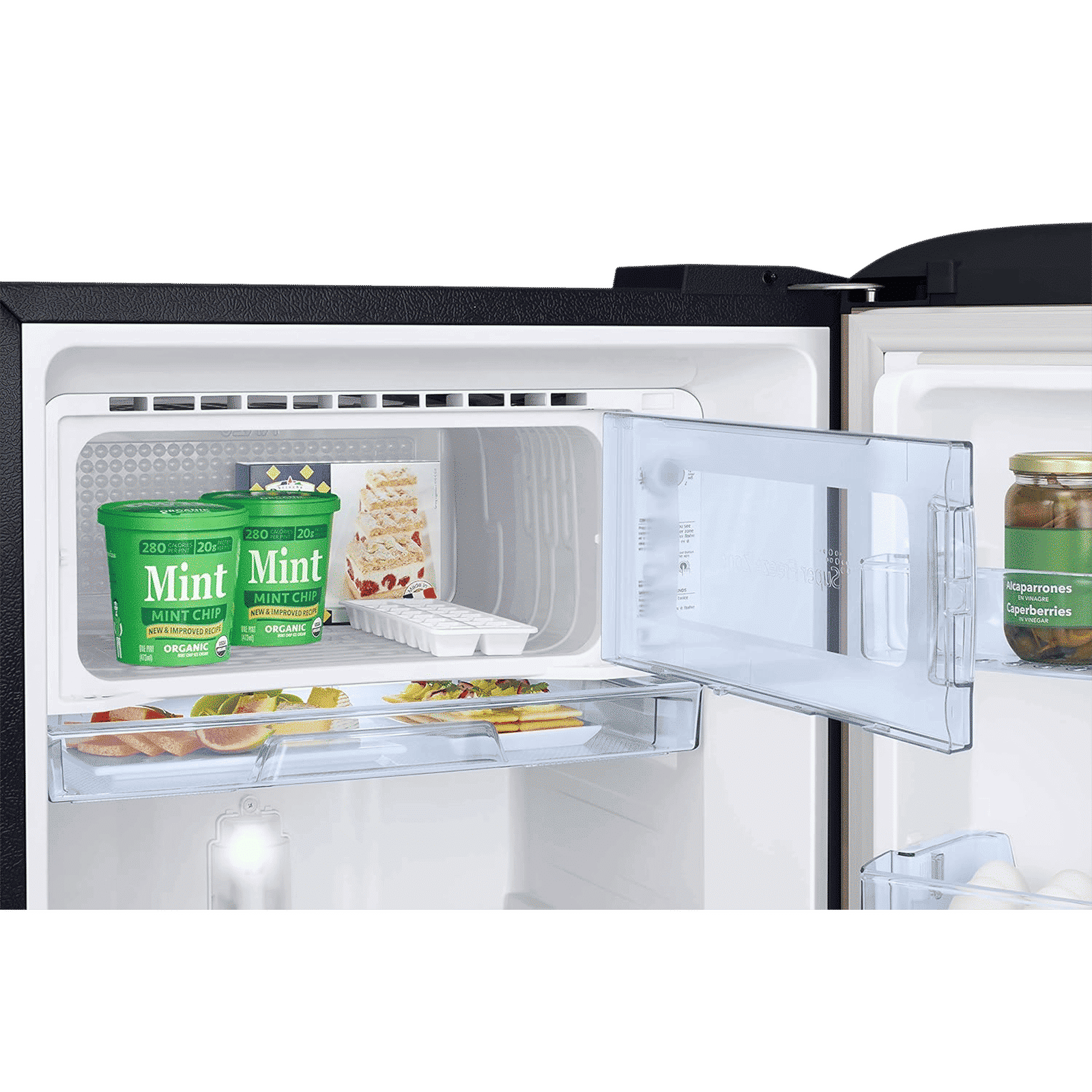 SAMSUNG Horizontal Curve 189 Litres 5 Star Direct Cool Single Door Refrigerator with Anti Bacterial Gasket (RR21C2H25DX/HL, Luxe Brown)_8