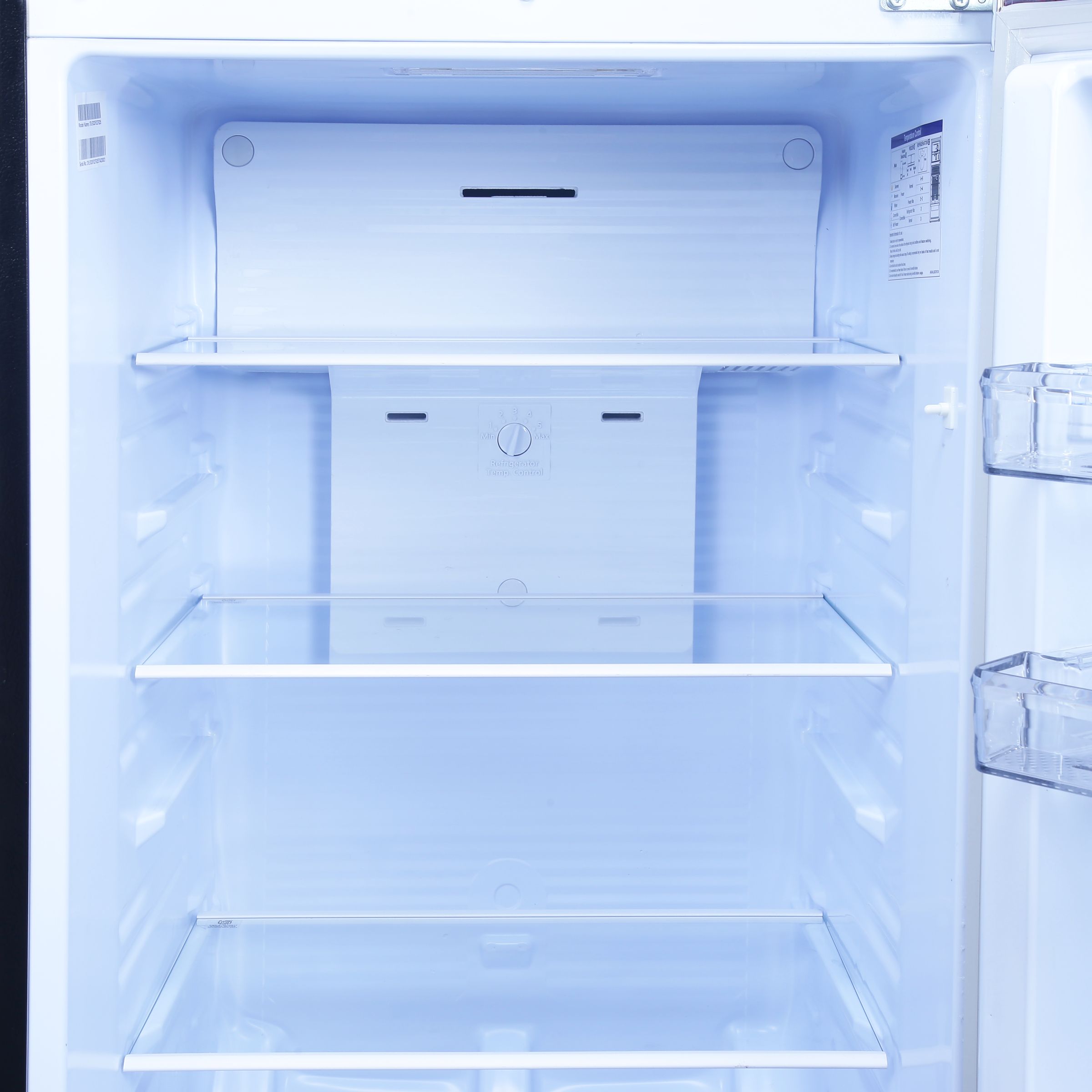 Croma 274 Litres 3 Star Frost Free Double Door Convertible Refrigerator with Inverter Technology ( Black Uniglass)_5