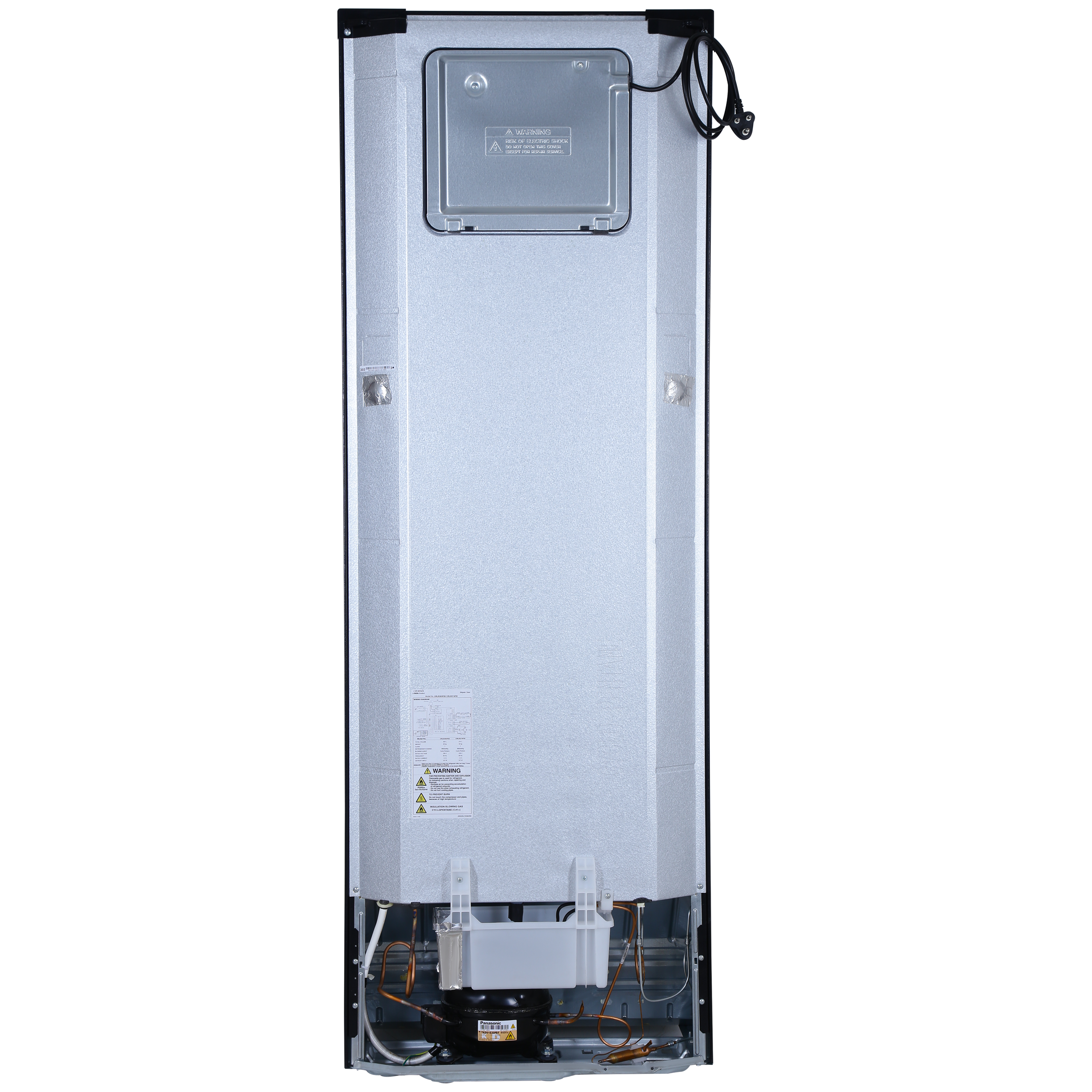 Croma 303 Litres 3 Star Frost Free Double Door Convertible Refrigerator with Inverter Technology ( Black Uniglass) Croma 303 Litres 3 Star Frost Free Double Door Convertible Refrigerator with Inverter Technology ( Black Uniglass)_15