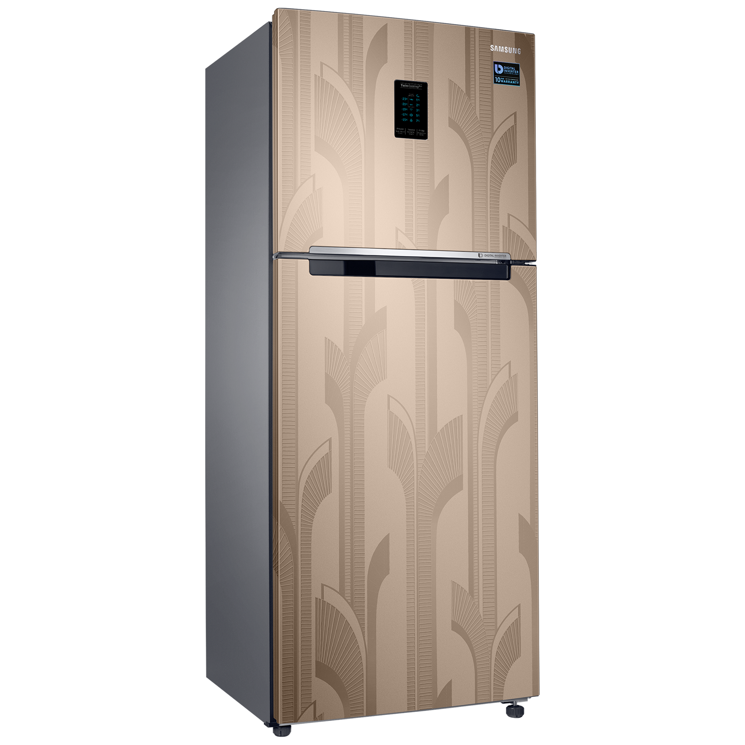 SAMSUNG 301 Litres 2 Star Frost Free Double Door Refrigerator with Twin Plus Cooling Technology (RT34C4522YB/HL, Bronze Archi) SAMSUNG 301 Litres 2 Star Frost Free Double Door Refrigerator with Twin Plus Cooling Technology (RT34C4522YB/HL, Bronze Archi)_12