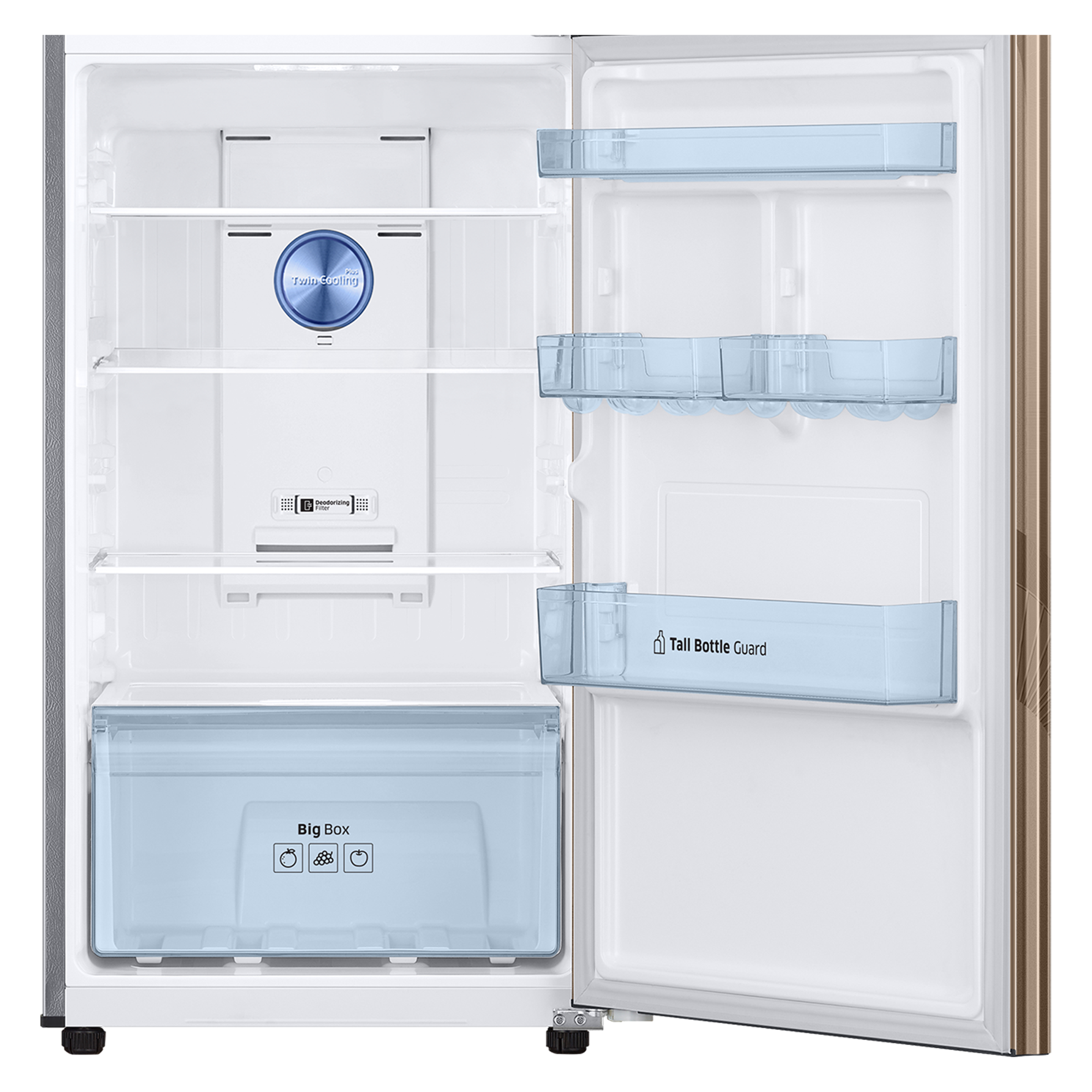 SAMSUNG 301 Litres 2 Star Frost Free Double Door Refrigerator with Twin Plus Cooling Technology (RT34C4522YB/HL, Bronze Archi) SAMSUNG 301 Litres 2 Star Frost Free Double Door Refrigerator with Twin Plus Cooling Technology (RT34C4522YB/HL, Bronze Archi)_13