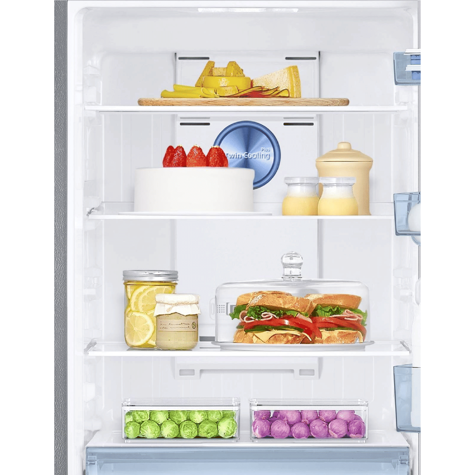 SAMSUNG 301 Litres 2 Star Frost Free Double Door Refrigerator with Twin Plus Cooling Technology (RT34C4522YB/HL, Bronze Archi) SAMSUNG 301 Litres 2 Star Frost Free Double Door Refrigerator with Twin Plus Cooling Technology (RT34C4522YB/HL, Bronze Archi)_7