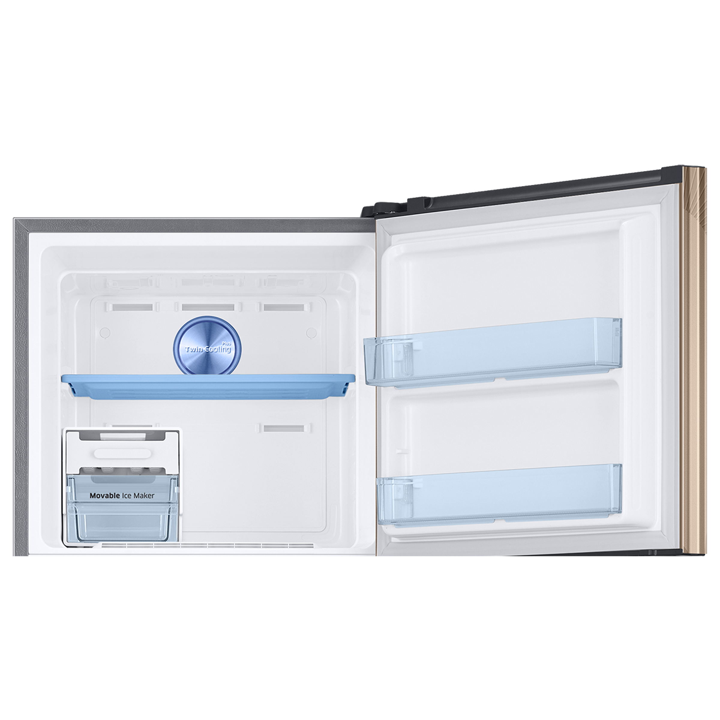 SAMSUNG 301 Litres 2 Star Frost Free Double Door Refrigerator with Twin Plus Cooling Technology (RT34C4522YB/HL, Bronze Archi) SAMSUNG 301 Litres 2 Star Frost Free Double Door Refrigerator with Twin Plus Cooling Technology (RT34C4522YB/HL, Bronze Archi)_8