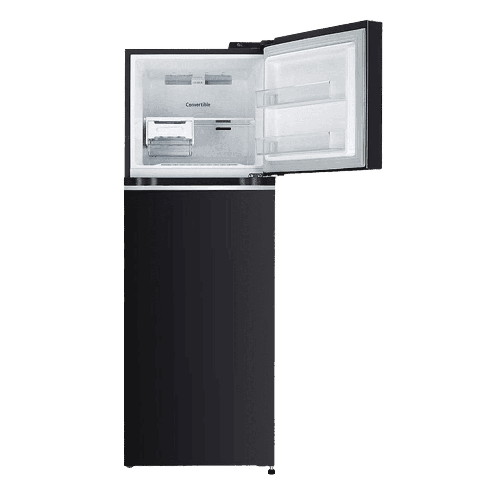 LG 246 Litres 3 Star Frost Free Double Door Convertible Refrigerator with Door Cooling Plus Technology (GL-T262TESX.AESZEB, Ebony Sheen)_17