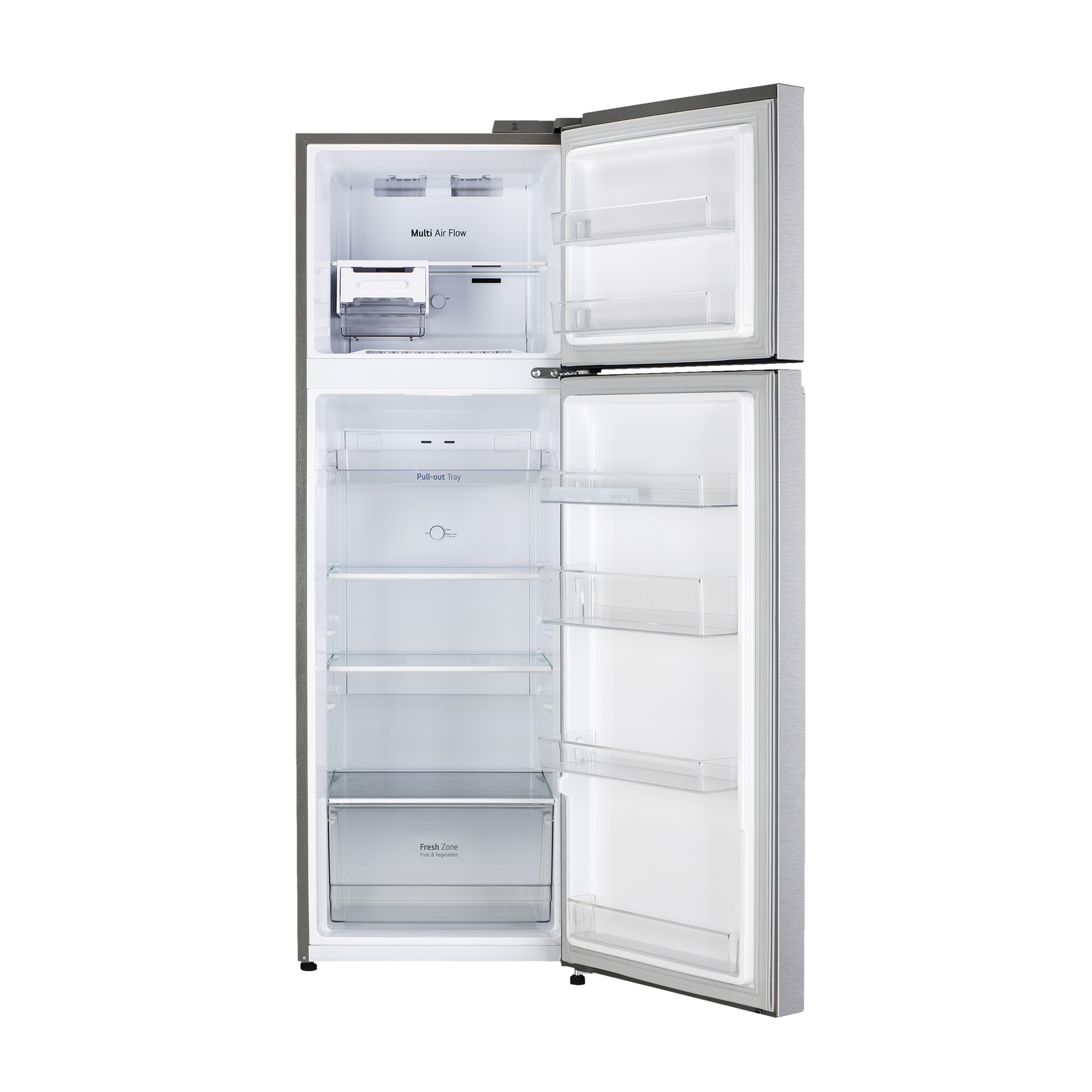 LG 272 Litres 2 Star Frost Free Double Door Refrigerator with Smart Diagnosis (GL-N312SDSY, Dazzle Steel)_11