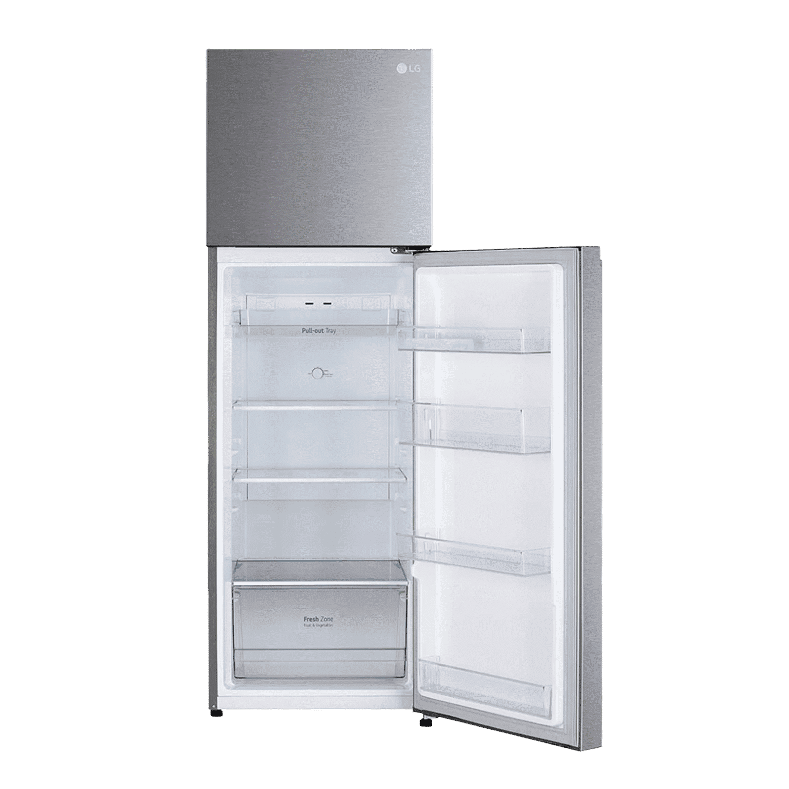 LG 272 Litres 2 Star Frost Free Double Door Refrigerator with Smart Diagnosis (GL-N312SDSY, Dazzle Steel)_14