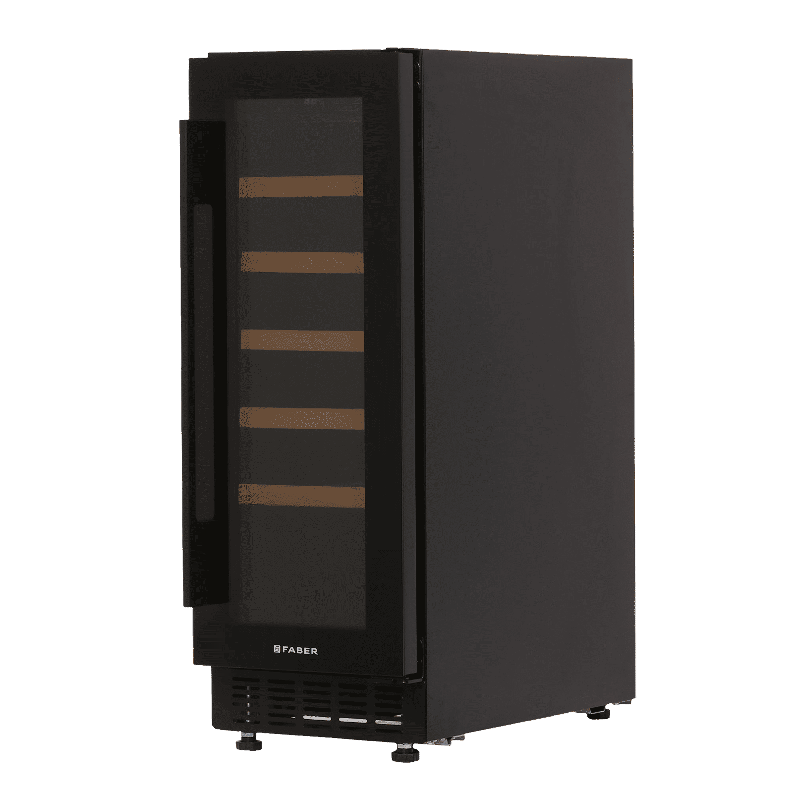 FABER 58 Litres 20 Bottles Wine Cooler (Triple Glazed Glass Door, FWCJCF58, Black)_4