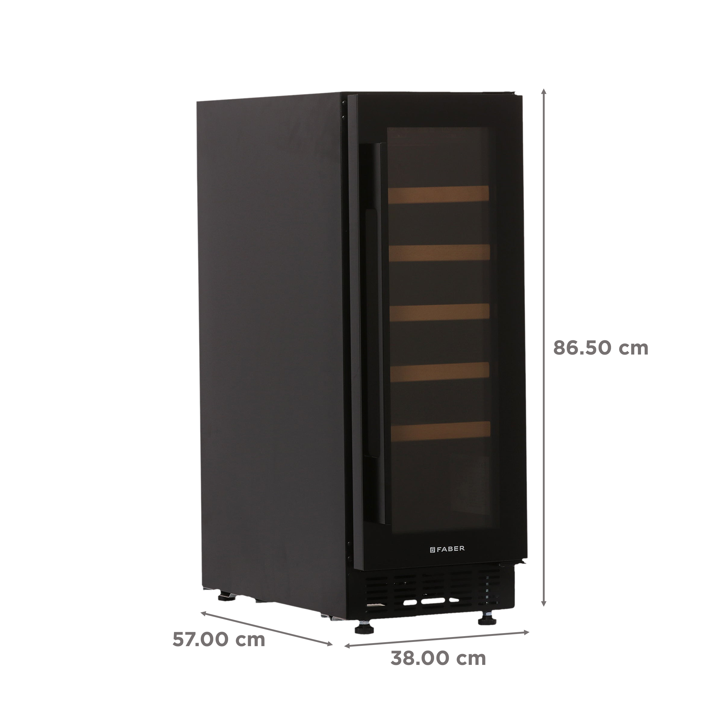 FABER 58 Litres 33 Bottles Wine Cooler (Touchpad Controller, FWCJCF88, Black) FABER 58 Litres 33 Bottles Wine Cooler (Touchpad Controller, FWCJCF88, Black)_3