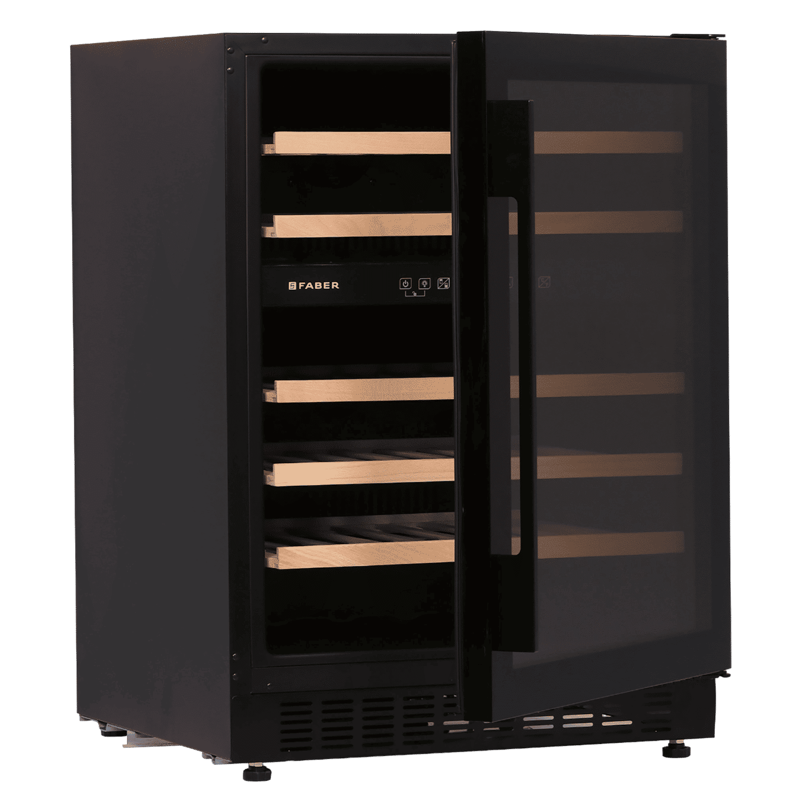 FABER 145 Litres 46 Bottles Wine Cooler (Dual Zone, FWC JCF 145S, Black) FABER 145 Litres 46 Bottles Wine Cooler (Dual Zone, FWC JCF 145S, Black)_13