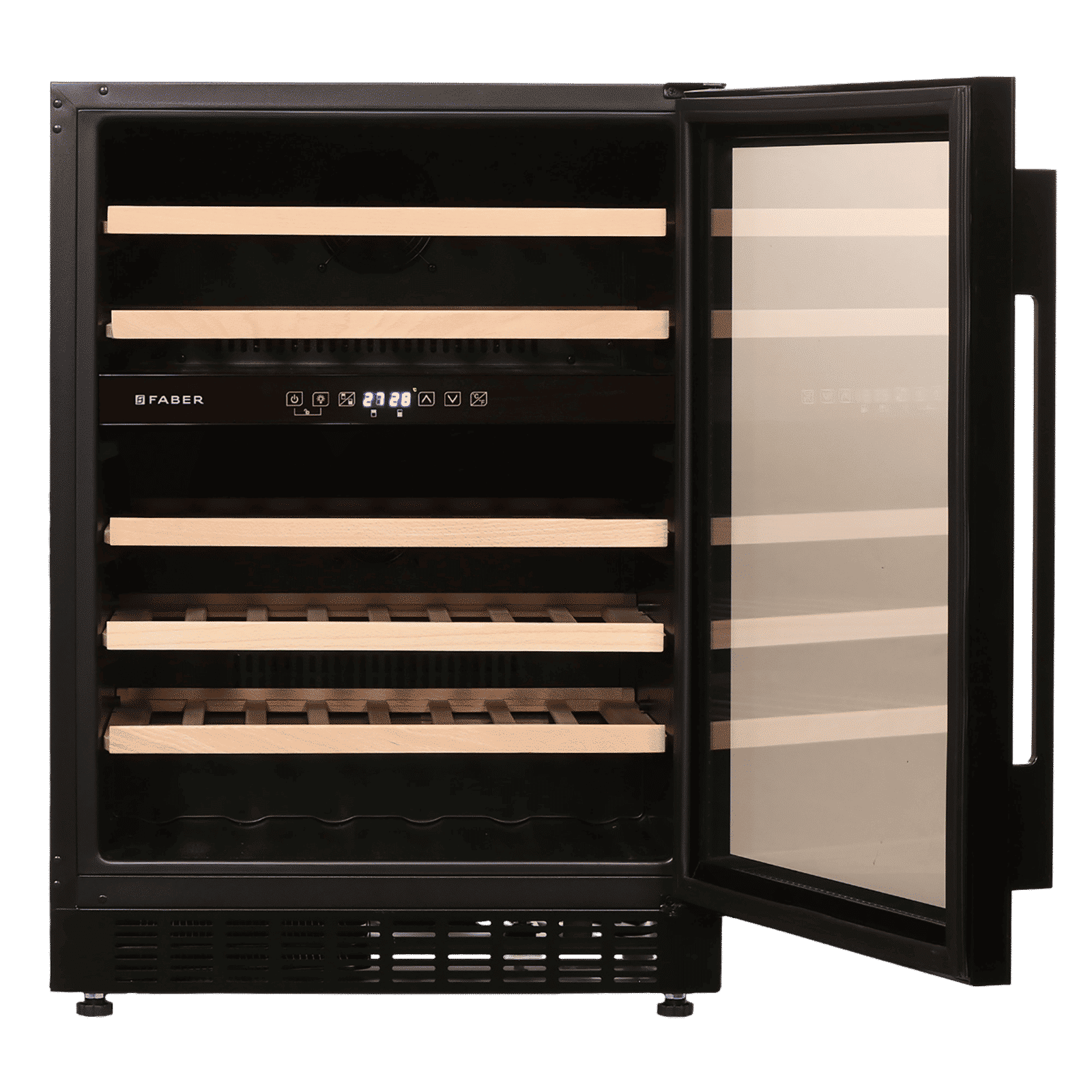 FABER 145 Litres 46 Bottles Wine Cooler (Dual Zone, FWC JCF 145S, Black) FABER 145 Litres 46 Bottles Wine Cooler (Dual Zone, FWC JCF 145S, Black)_6