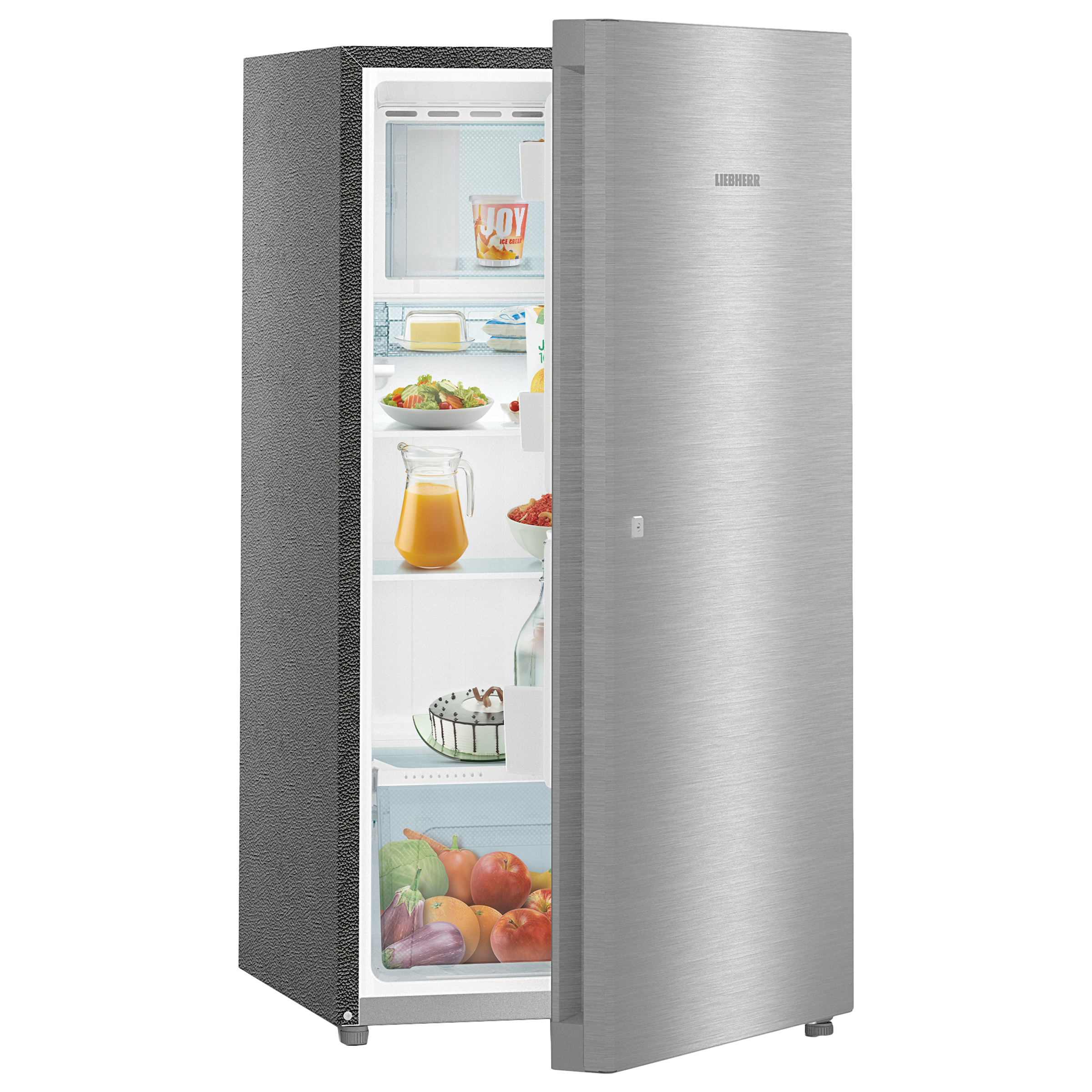 LIEBHERR 220 Litres 3 Star Direct Cool Single Door Refrigerator with Stabilizer Free Operation (DSL 2210, Anthracite)_5