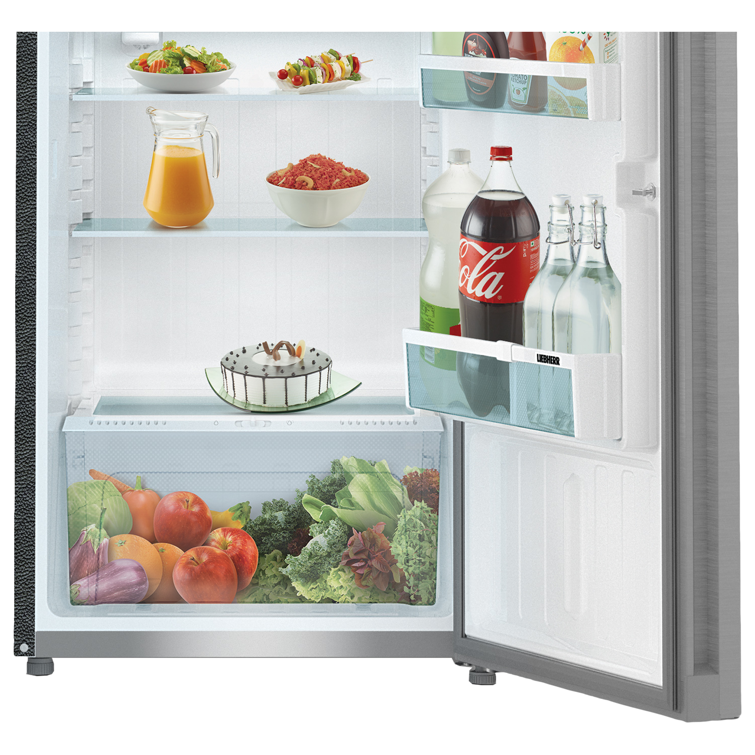 LIEBHERR 220 Litres 3 Star Direct Cool Single Door Refrigerator with Stabilizer Free Operation (DSL 2210, Anthracite)_6
