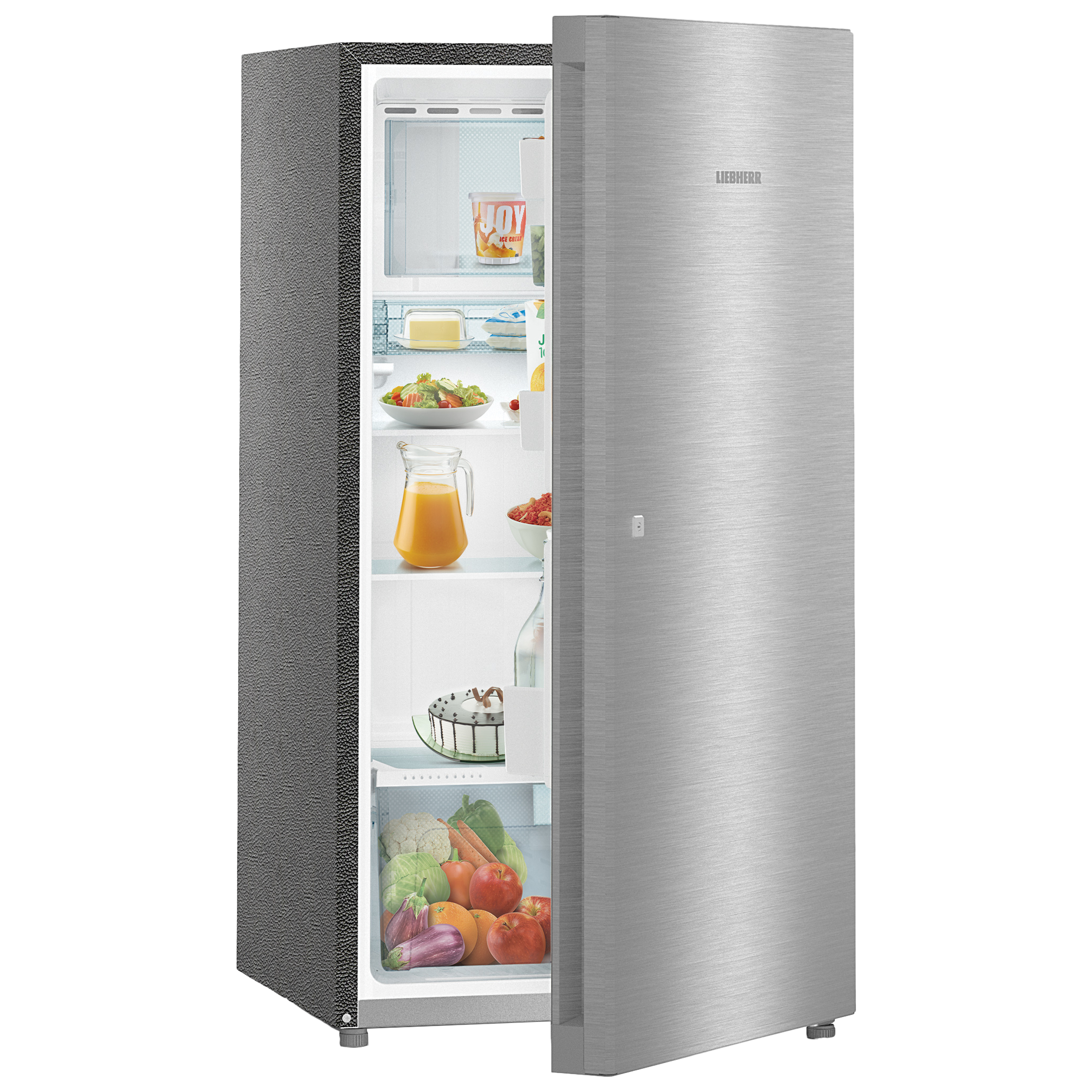 LIEBHERR 220 Litres 3 Star Direct Cool Single Door Refrigerator with LED Lighting (Dsl 2230, Anthracite)_8