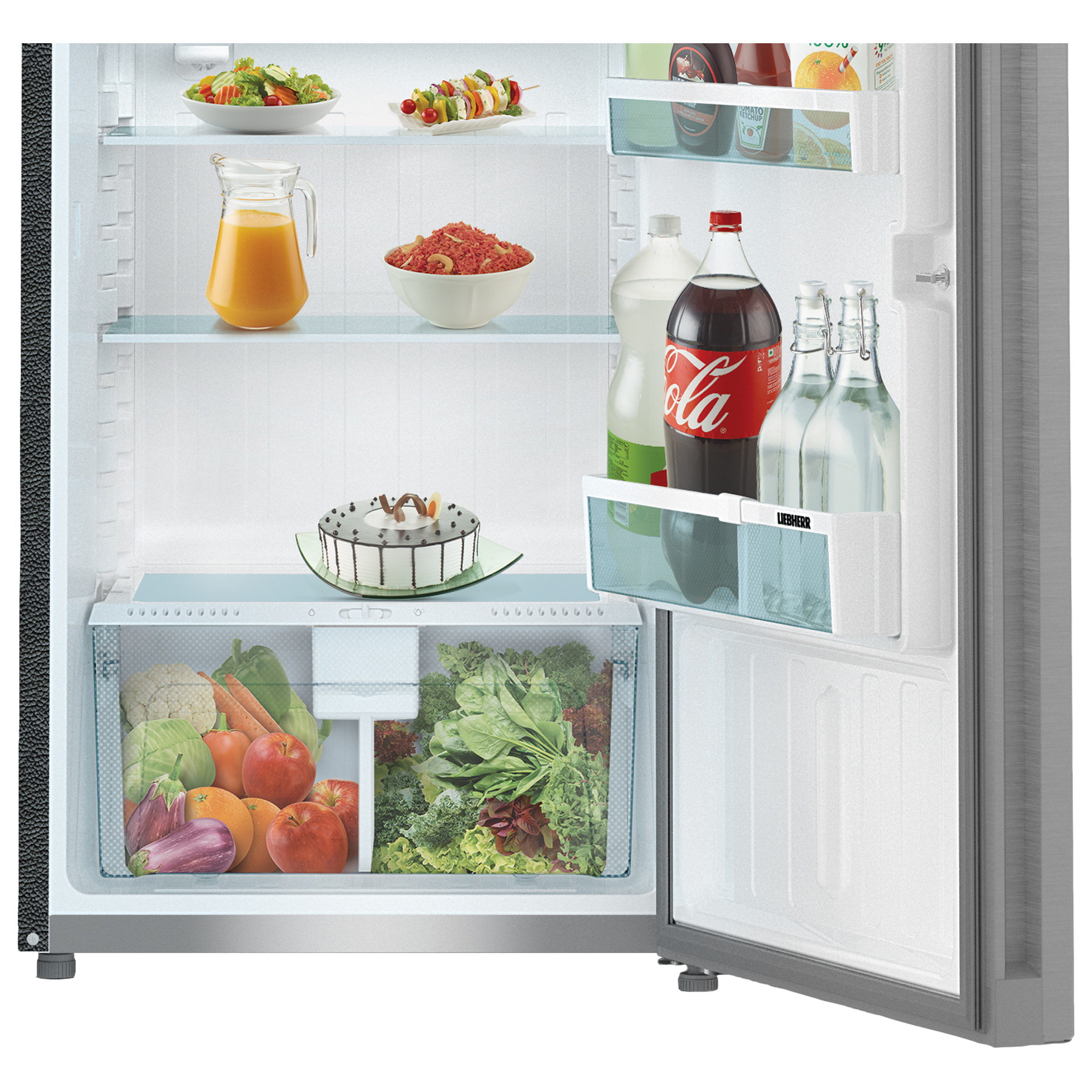 LIEBHERR 220 Litres 3 Star Direct Cool Single Door Refrigerator with LED Lighting (Dsl 2230, Anthracite)_5