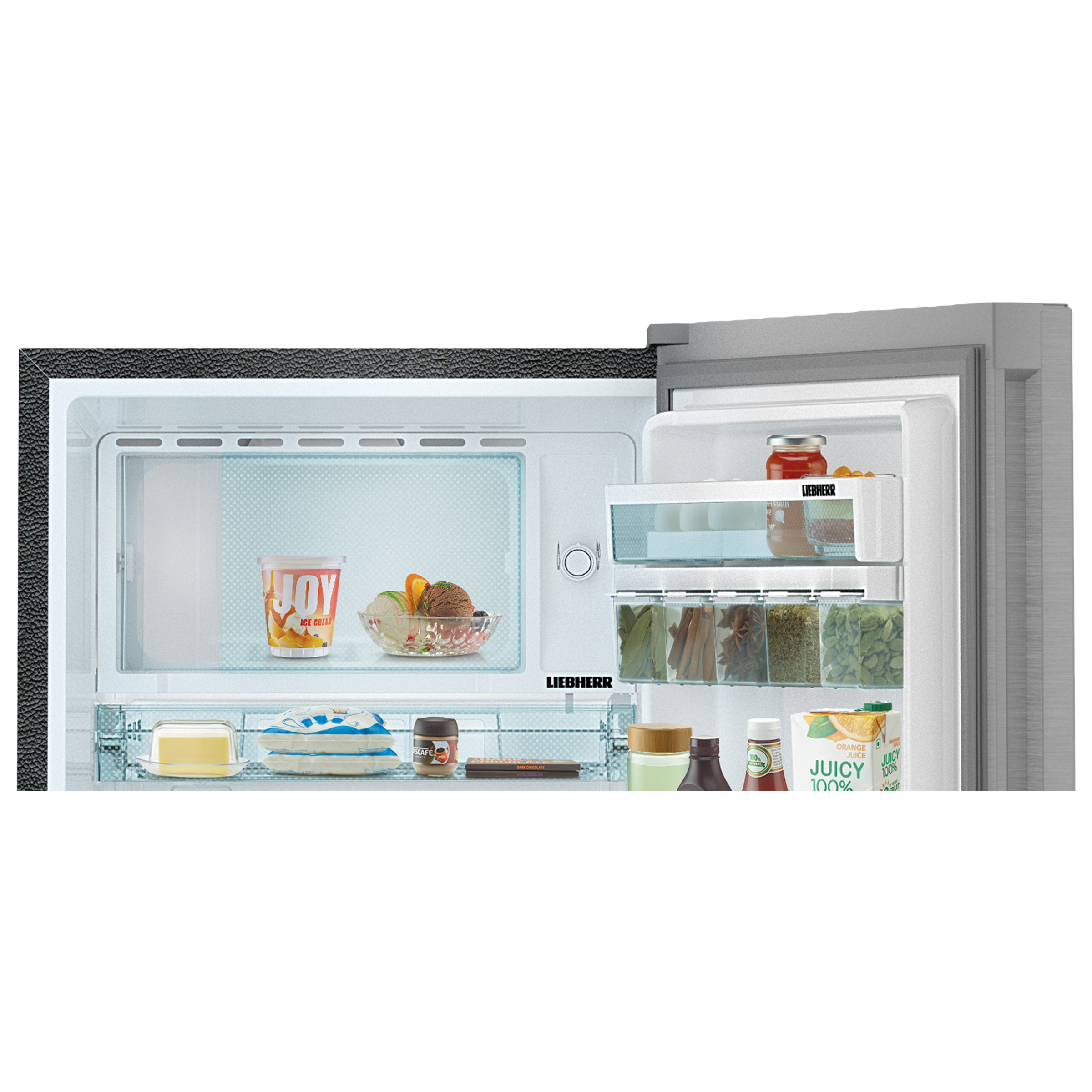 LIEBHERR 220 Litres 3 Star Direct Cool Single Door Refrigerator with LED Lighting (Dsl 2230, Anthracite)_6