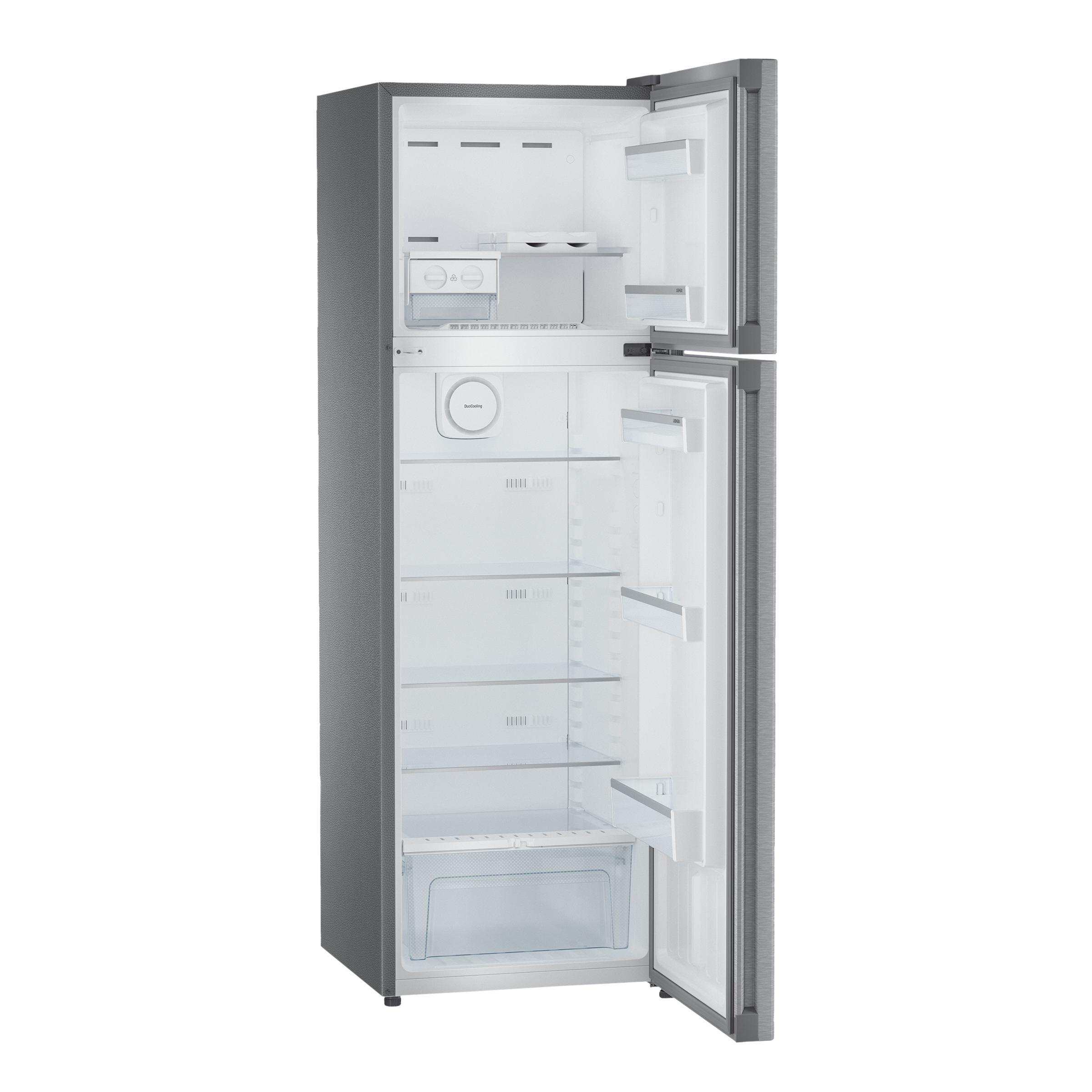 LIEBHERR 350 Litres 2 Star Frost Free Double Door Refrigerator with Vegetable Bin (TDgs 3510, Grey Steel)_10