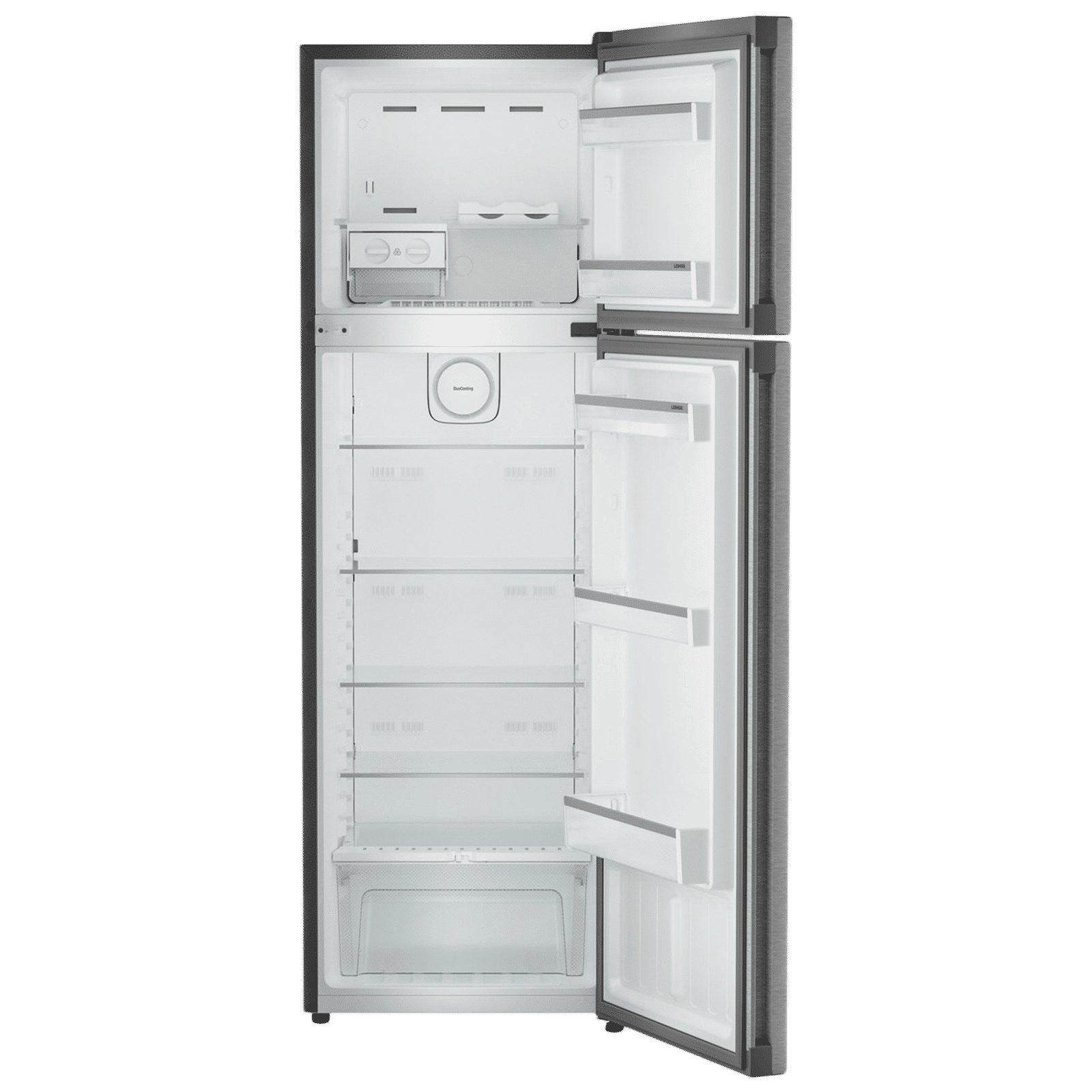 LIEBHERR 350 Litres 2 Star Frost Free Double Door Refrigerator with Vegetable Bin (TDgs 3510, Grey Steel)_4