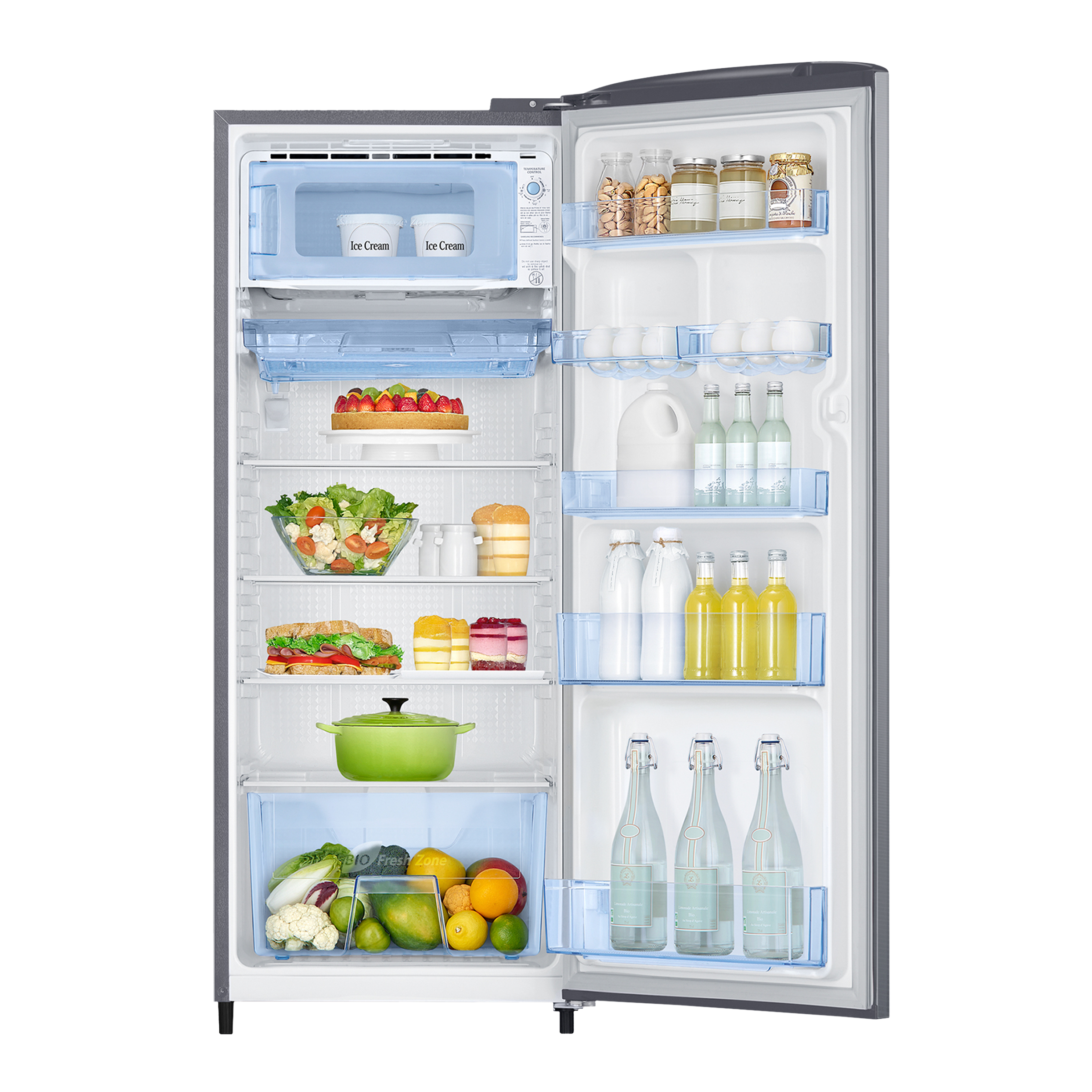 SAMSUNG 223 Litres 3 Star Direct Cool Single Door Refrigerator (RR24C2Y23S8/NL, Elegant Inox) SAMSUNG 223 Litres 3 Star Direct Cool Single Door Refrigerator (RR24C2Y23S8/NL, Elegant Inox)_10