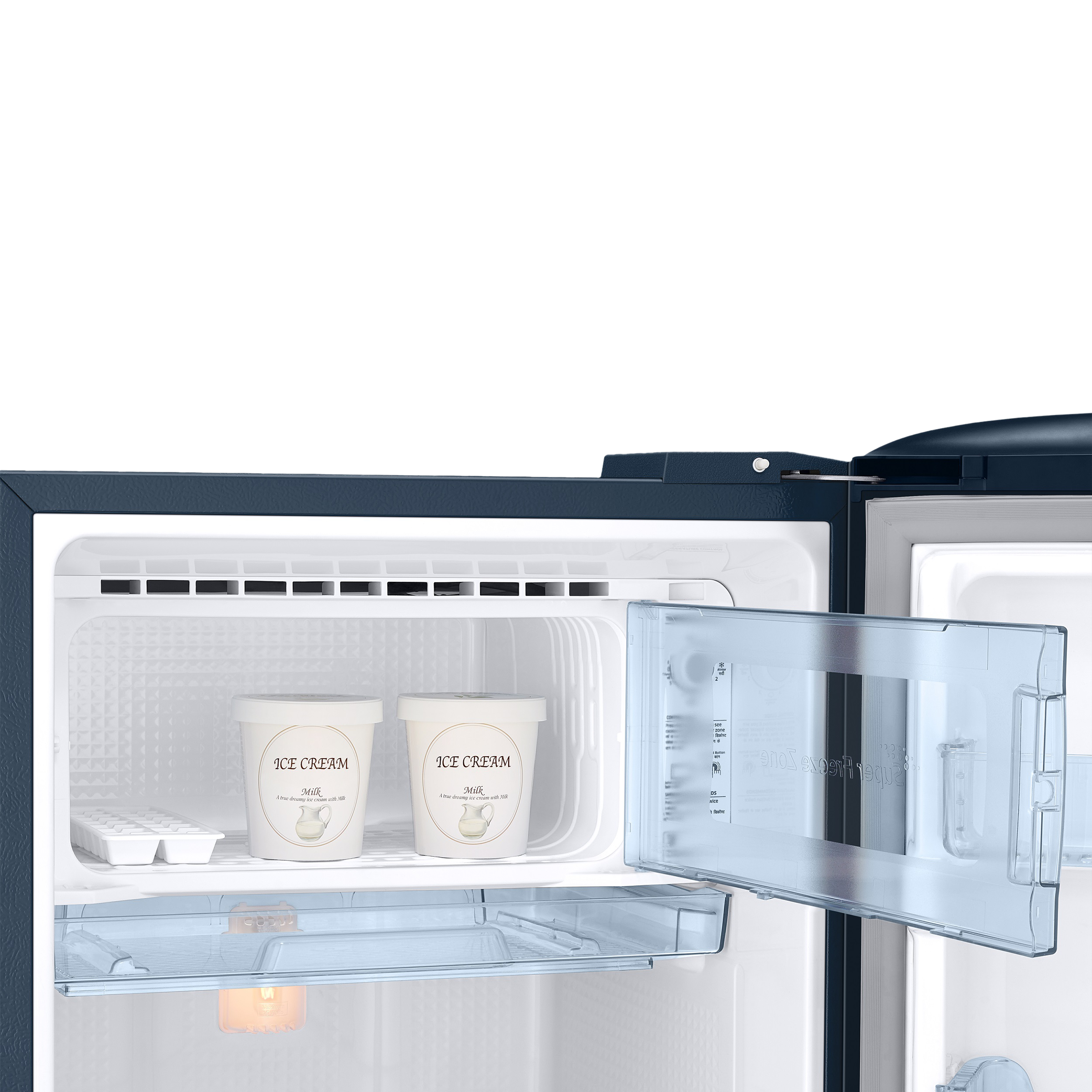 SAMSUNG 183 Litres 3 Star Direct Cool Single Door Refrigerator (RR20C1823U8/HL, Saffron Blue)_8