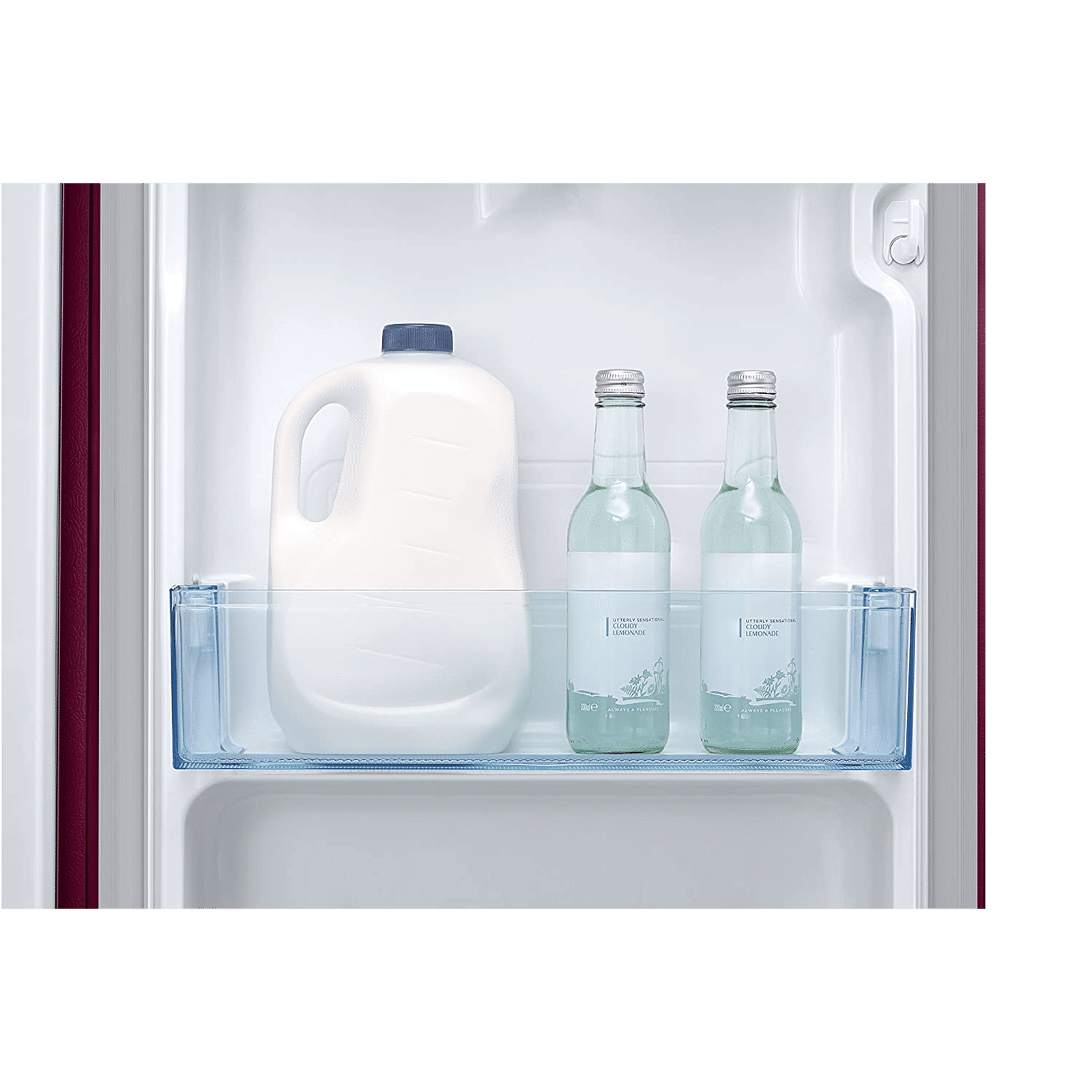 SAMSUNG 189 Litres 4 Star Direct Cool Single Door Refrigerator (RR21C2E24RZ/HL, Midnight Blossom Red)_10