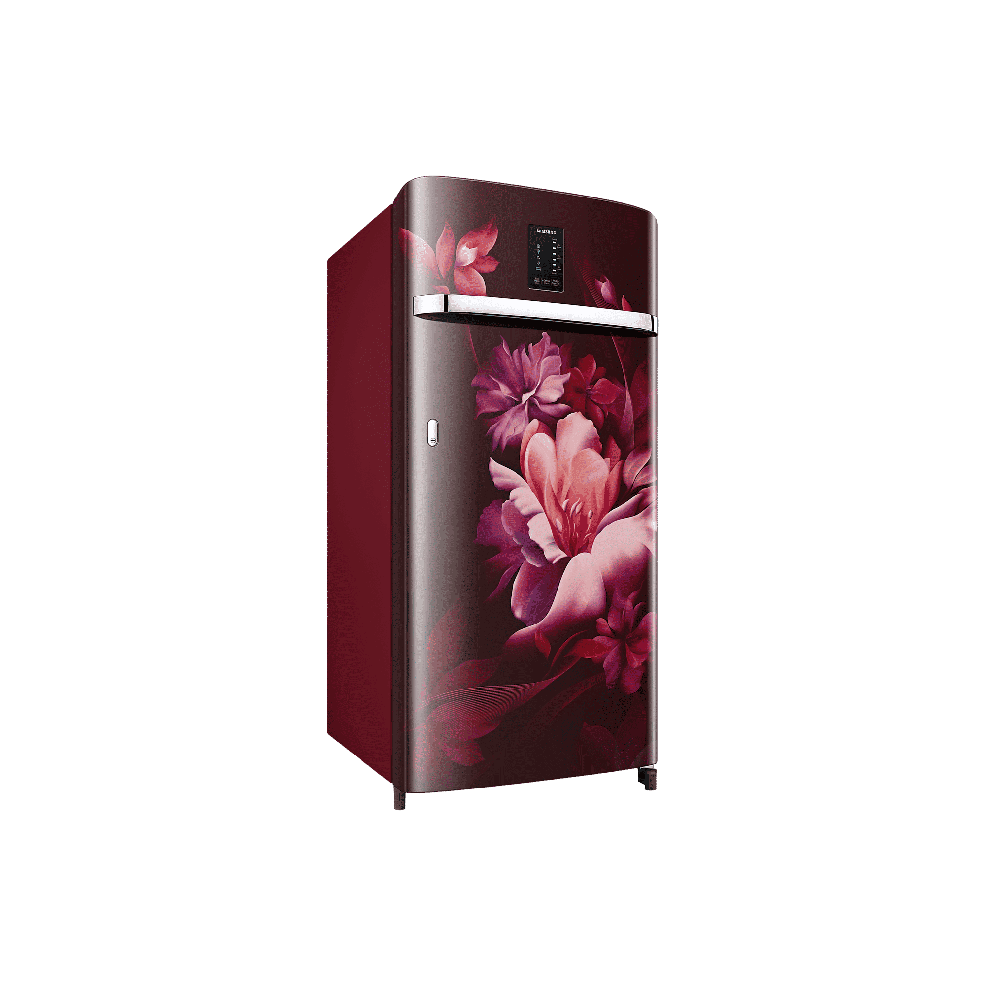 SAMSUNG 189 Litres 4 Star Direct Cool Single Door Refrigerator (RR21C2E24RZ/HL, Midnight Blossom Red)_4