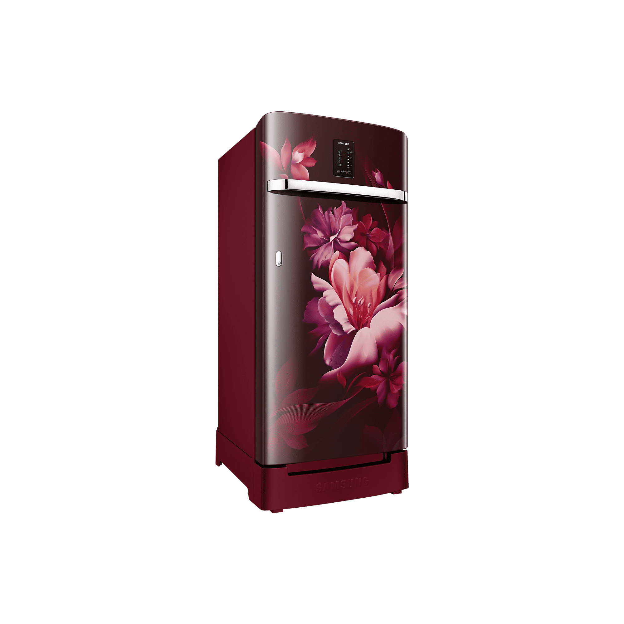 SAMSUNG 189 Litres 4 Star Direct Cool Single Door Refrigerator (RR21C2F24RZ/HL, Midnight Blossom Red)_4