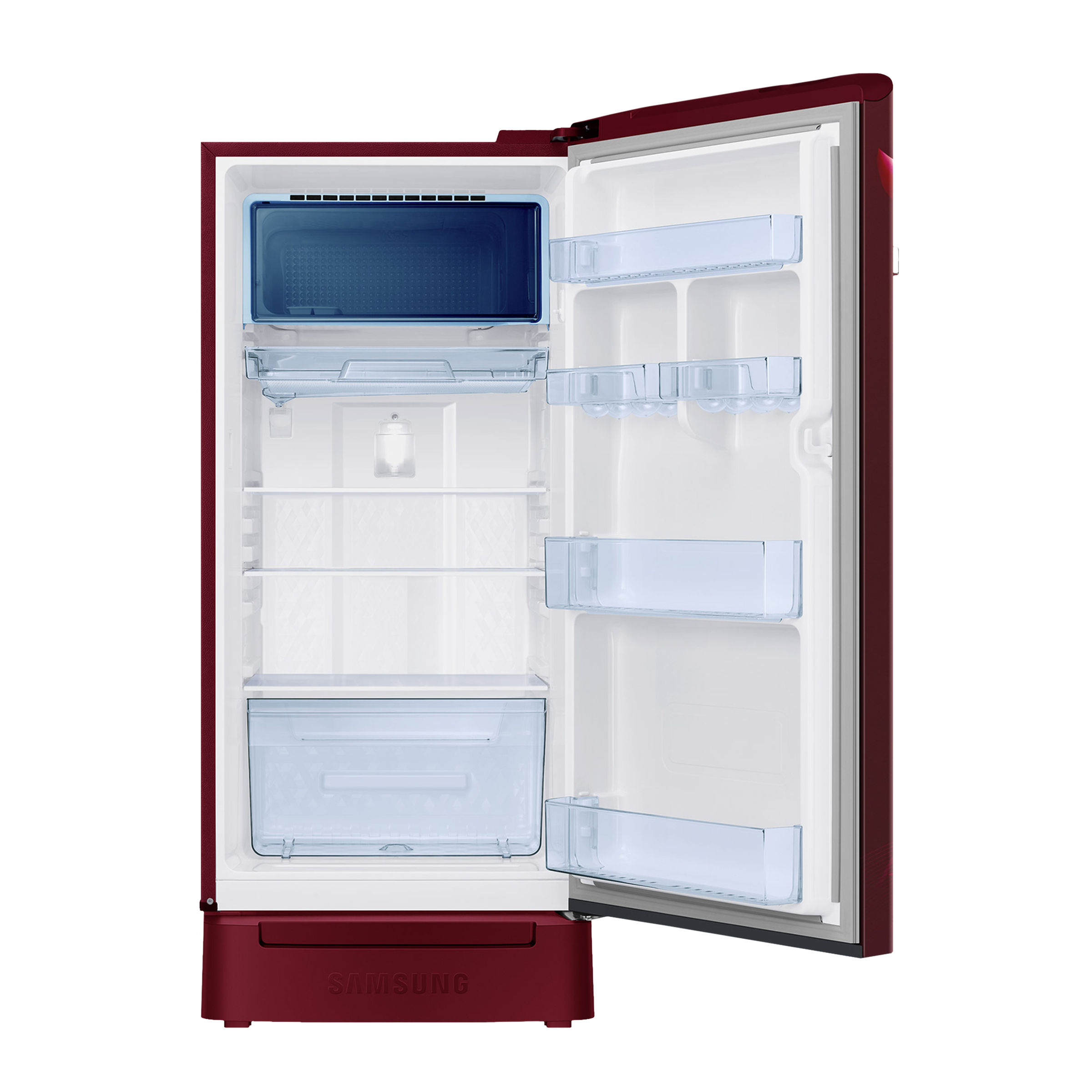 SAMSUNG 189 Litres 4 Star Direct Cool Single Door Refrigerator (RR21C2F24RZ/HL, Midnight Blossom Red)_6