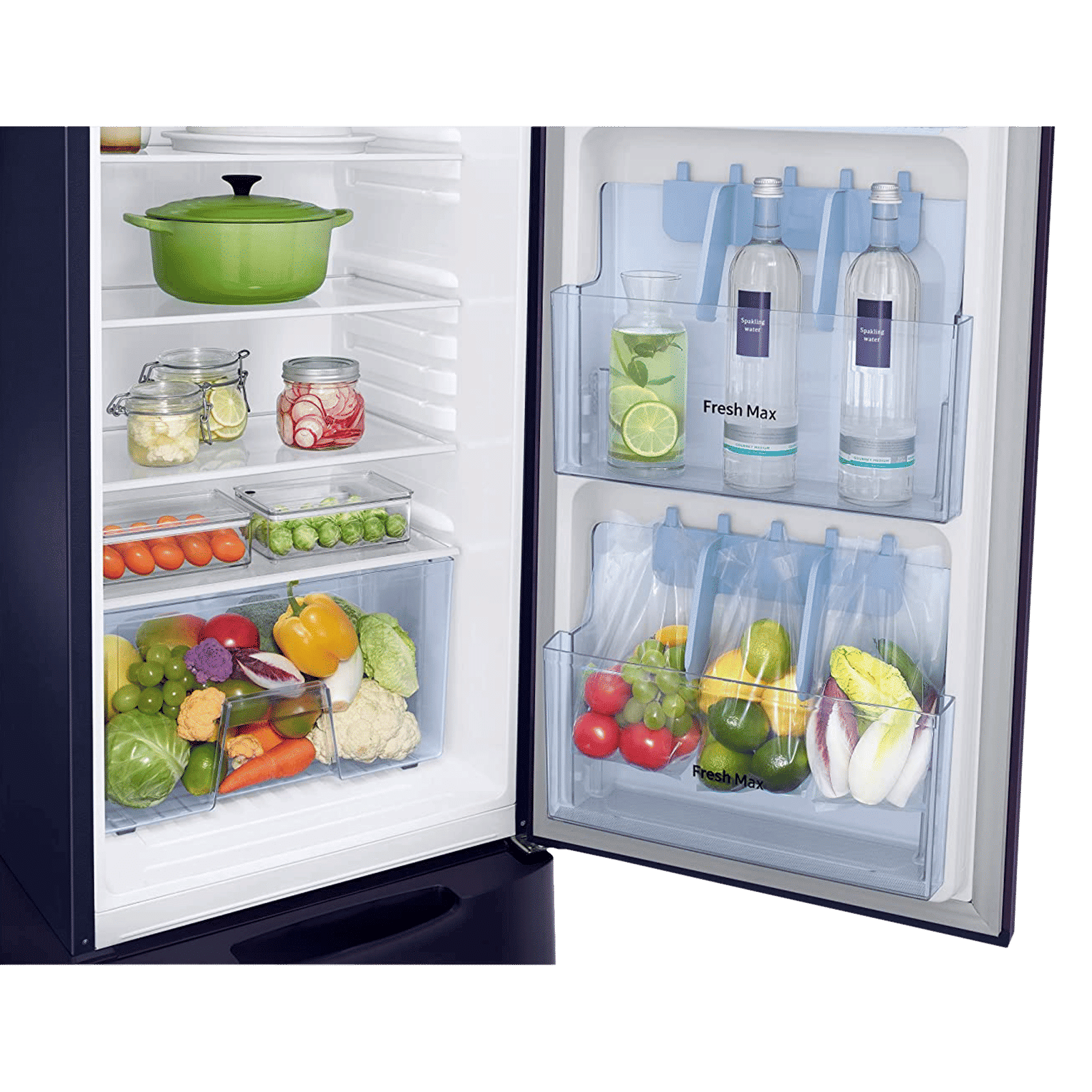 SAMSUNG 246 Litres 3 Star Direct Cool Single Door Refrigerator (RR26C3893UT/HL, Pebble Blue)_11