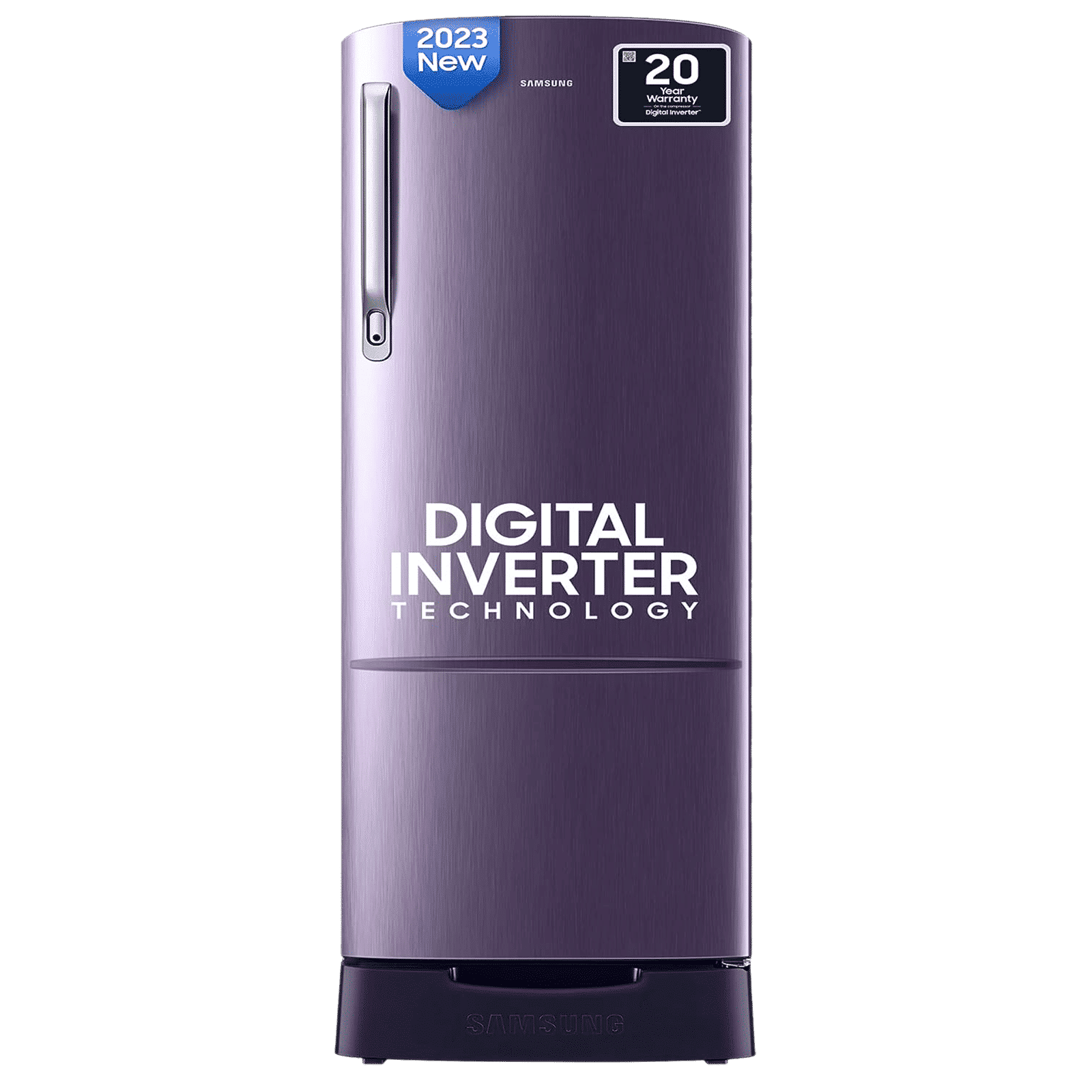 SAMSUNG 246 Litres 3 Star Direct Cool Single Door Refrigerator (RR26C3893UT/HL, Pebble Blue)_1