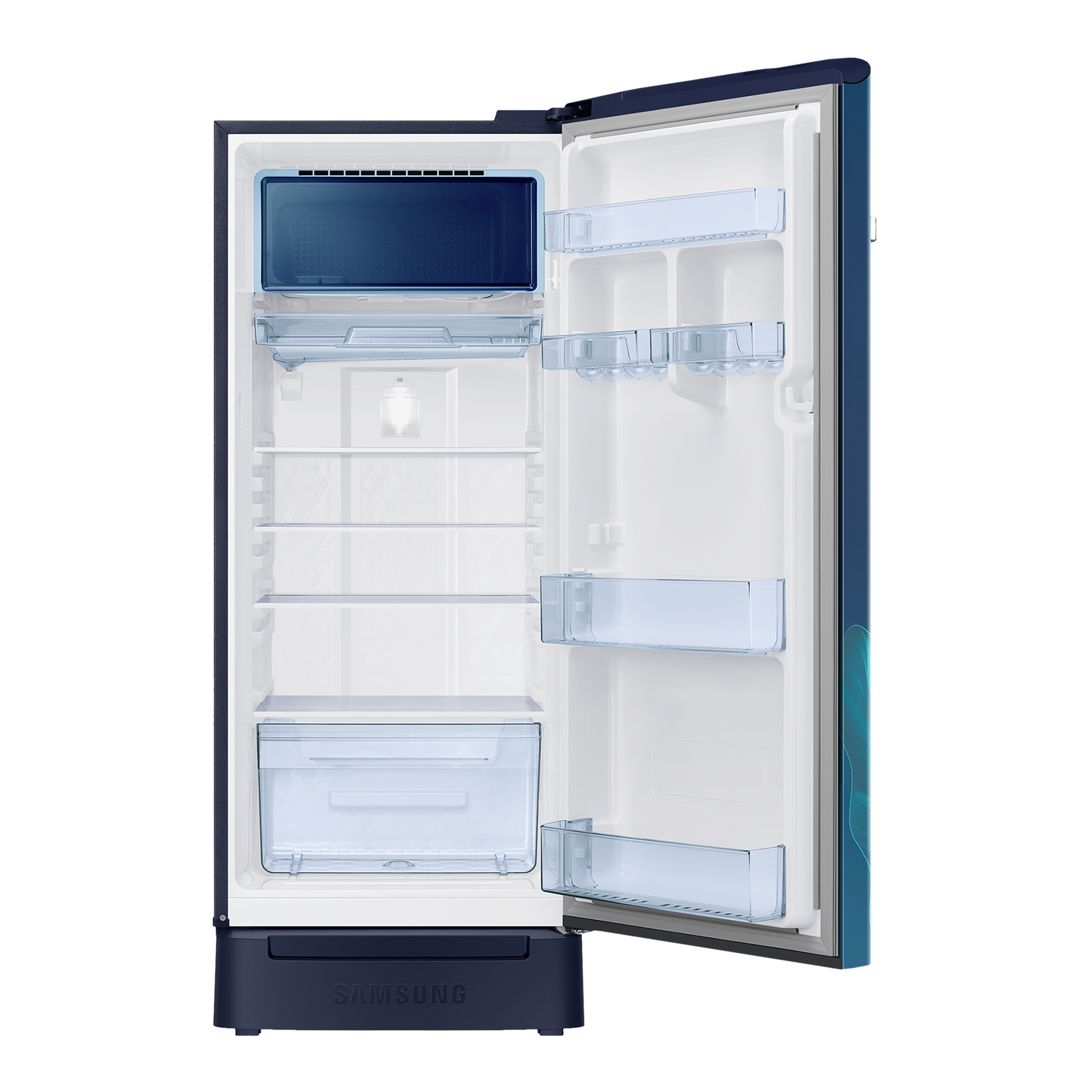 SAMSUNG 215 Litres 4 Star Direct Cool Single Door Refrigerator (RR23C2F249U/HL, Paradise Blue)_5