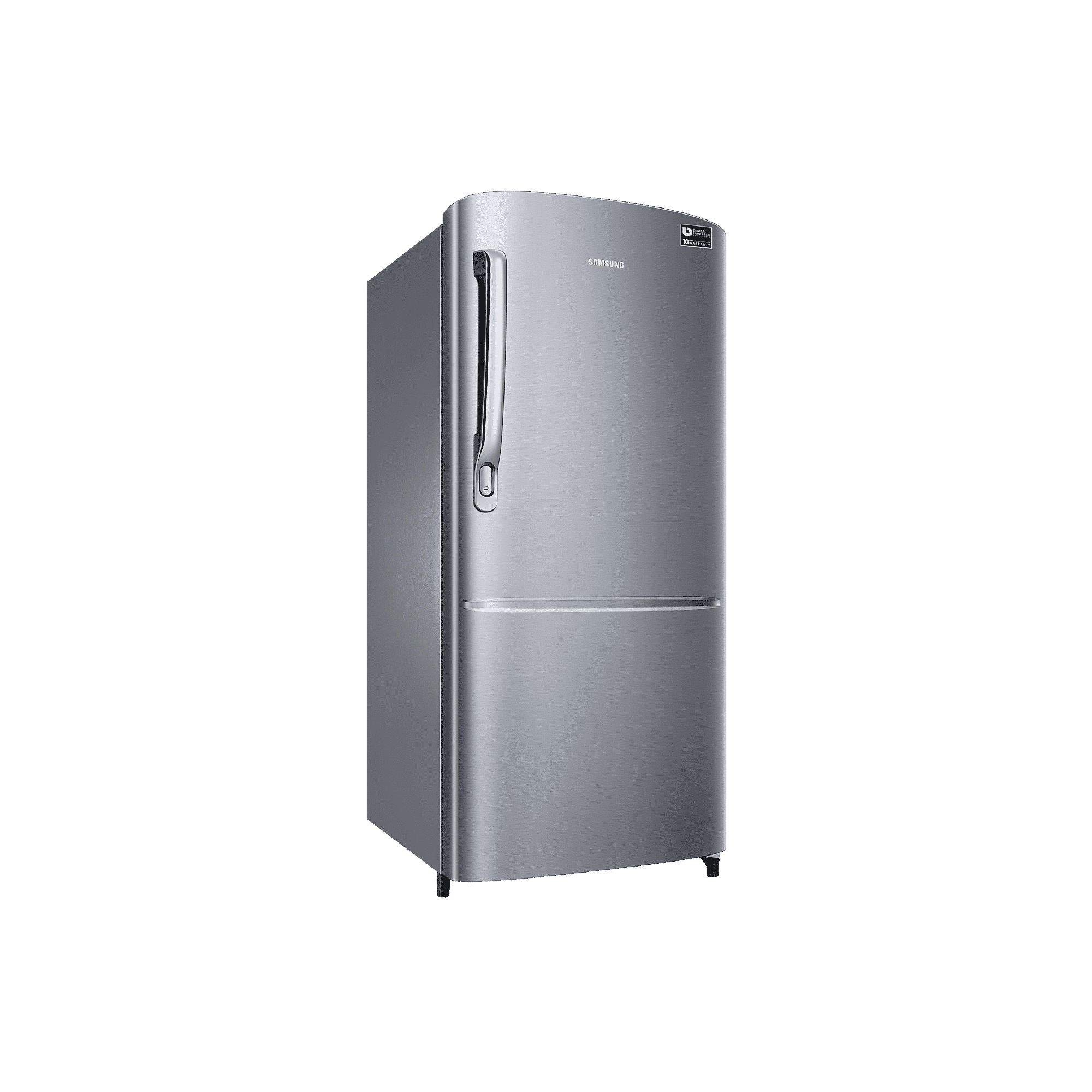 SAMSUNG Stylish Grande 183 Litres3 Star Direct Cool Single Door Refrigerator with Anti Bacterial Gasket (RR20C1723S8/HL, Elegant Inox)_4