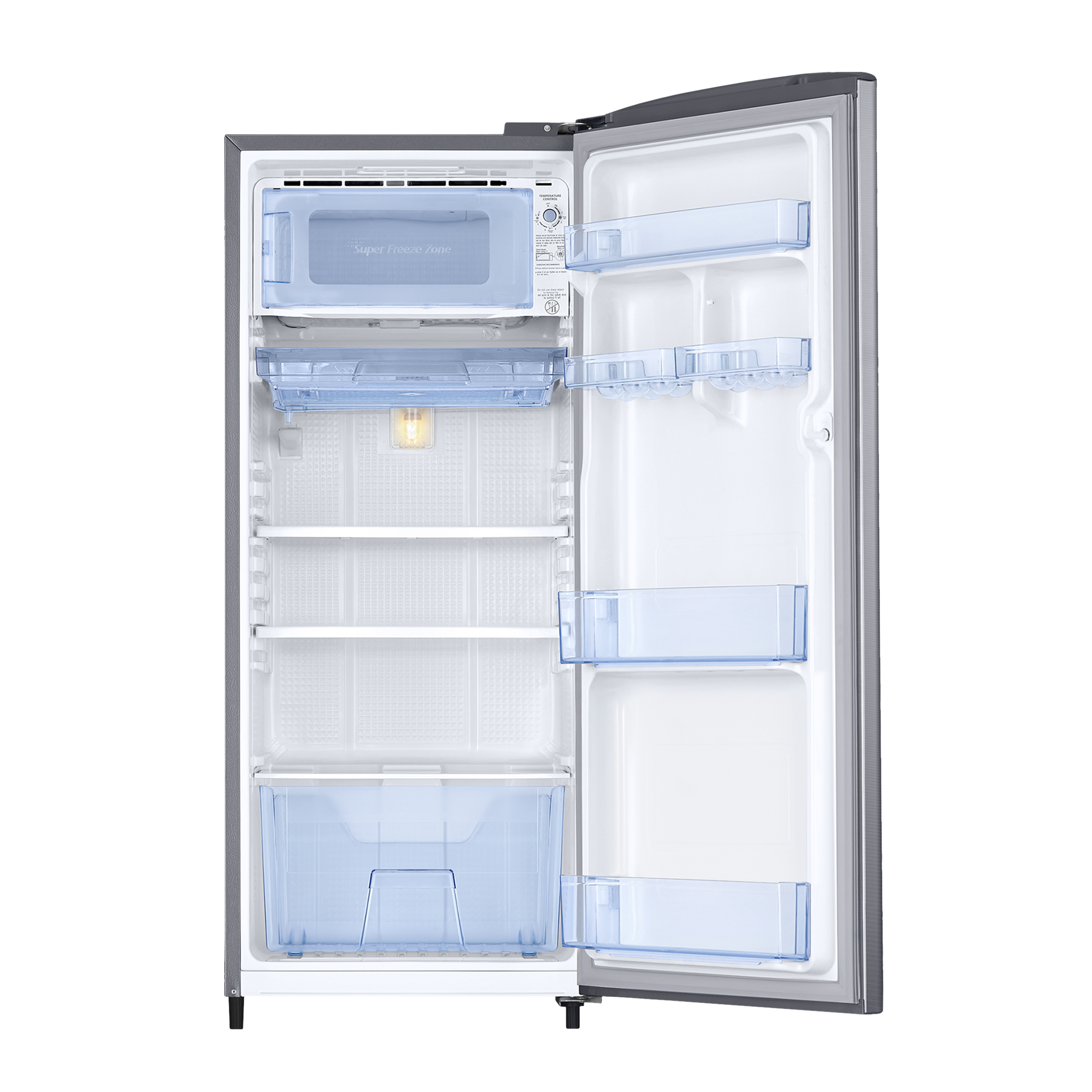 SAMSUNG Stylish Grande 183 Litres3 Star Direct Cool Single Door Refrigerator with Anti Bacterial Gasket (RR20C1723S8/HL, Elegant Inox)_5