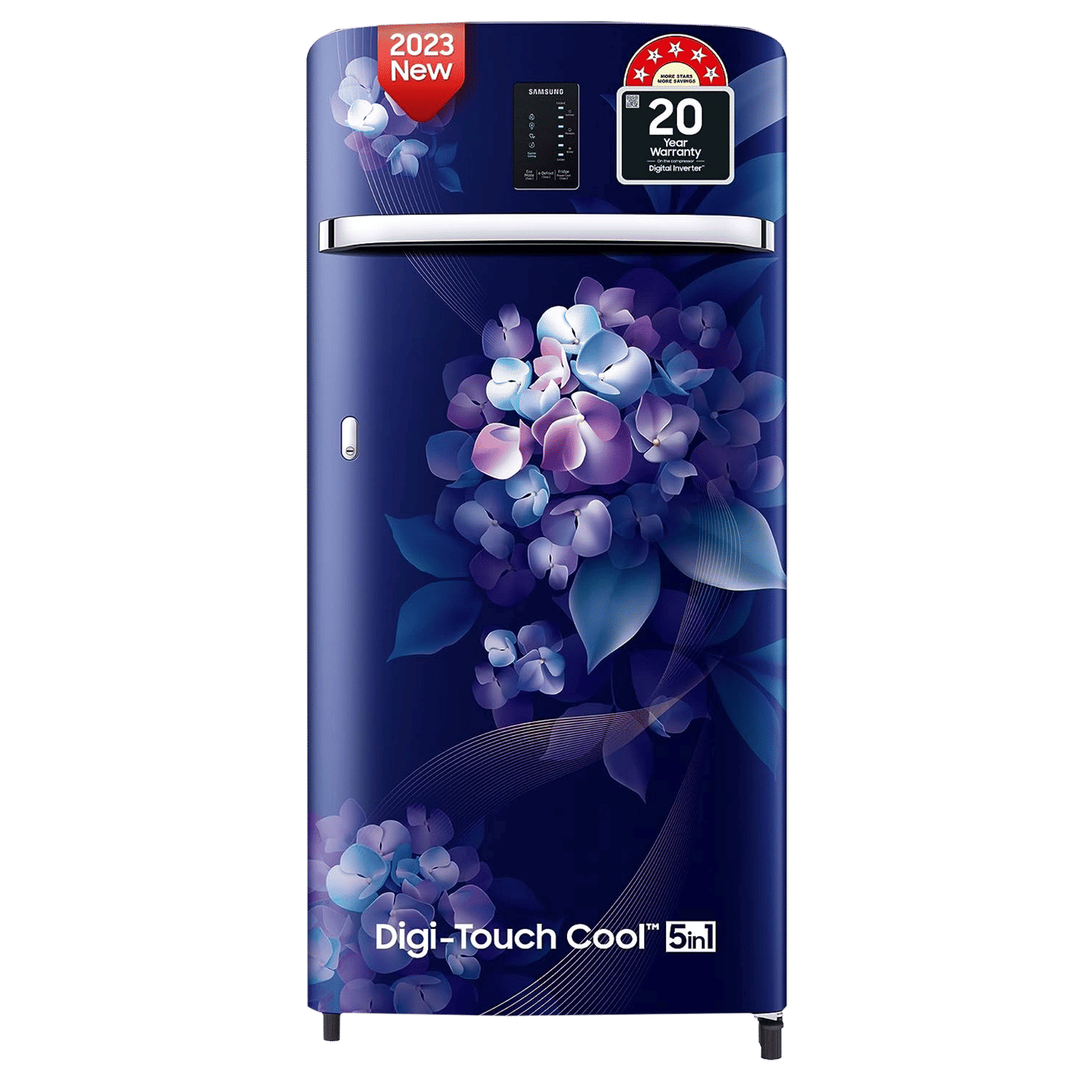 SAMSUNG 189 Litres 5 Star Direct Cool Single Door Refrigerator (RR21C2E25HS/HL, Hydrangea Blue) SAMSUNG 189 Litres 5 Star Direct Cool Single Door Refrigerator (RR21C2E25HS/HL, Hydrangea Blue)_1