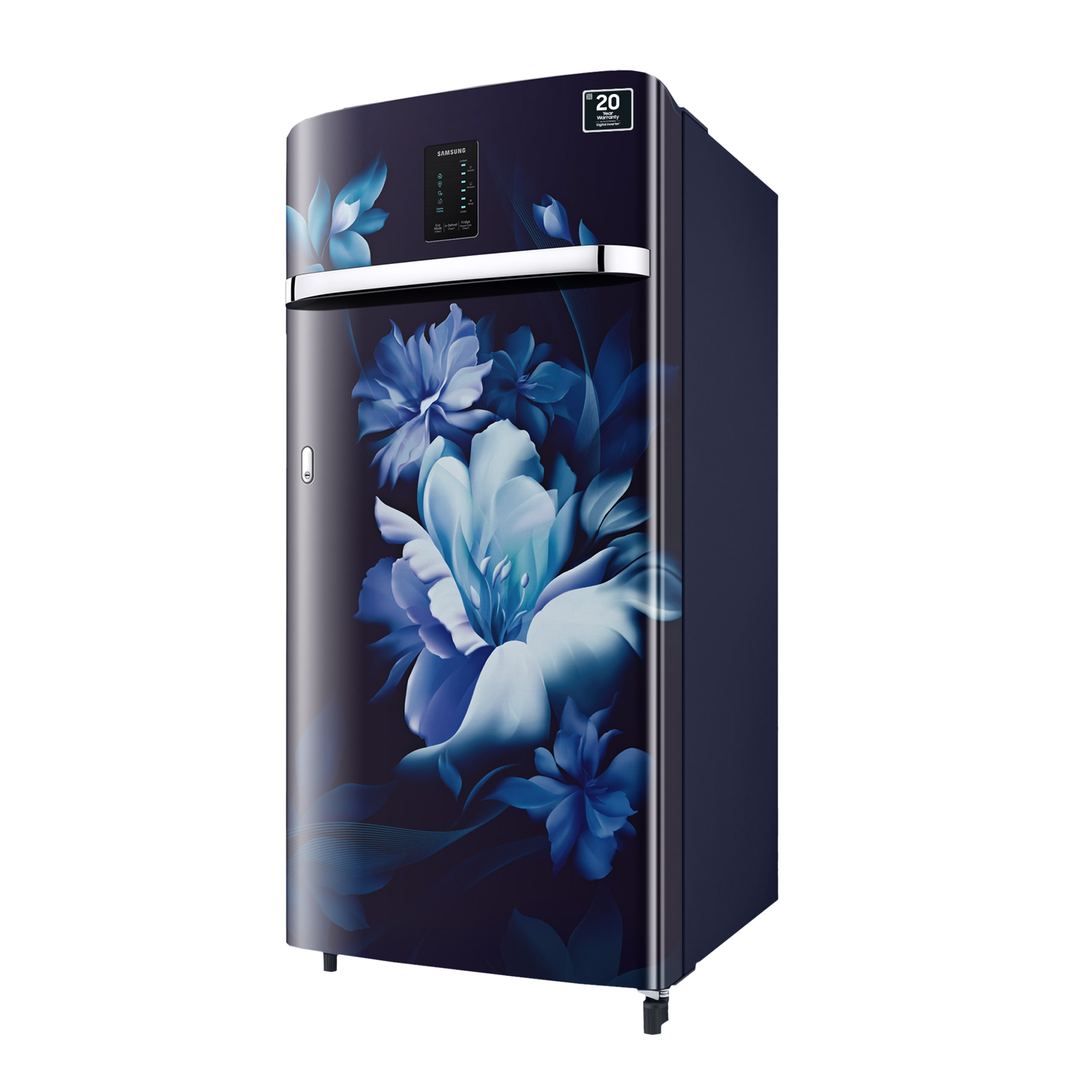 SAMSUNG 189 Litres 4 Star Direct Cool Single Door Refrigerator (RR21C2E24UZ/HL, Midnight Blossom Blue) SAMSUNG 189 Litres 4 Star Direct Cool Single Door Refrigerator (RR21C2E24UZ/HL, Midnight Blossom Blue)_12