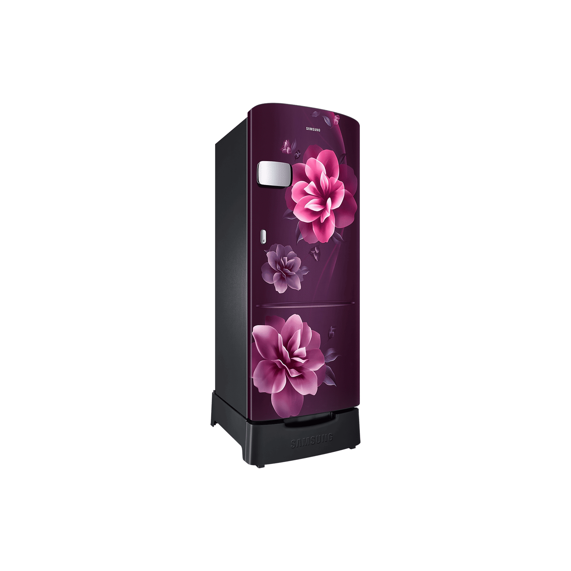 SAMSUNG Stylish Grande 223 Litres3 Star Direct Cool Single Door Refrigerator with Base Stand Drawer (RR24C2Z23CR/NL, Camellia Purple)_4