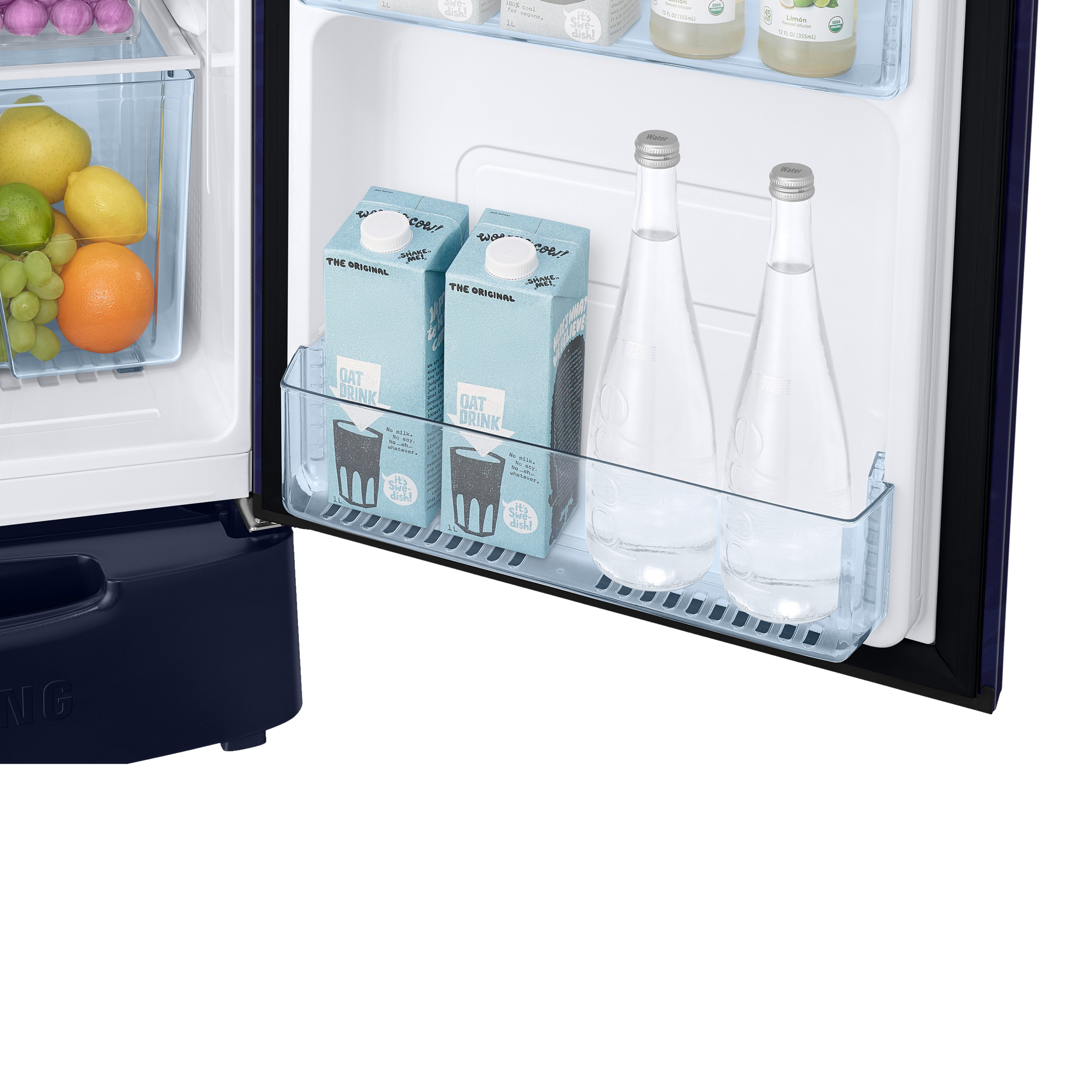 SAMSUNG 183 Litres 2 Star Direct Cool Single Door Refrigerator with Base Drawer (RR20C2Z226U/NL, Mystic Overlay Blue)_9