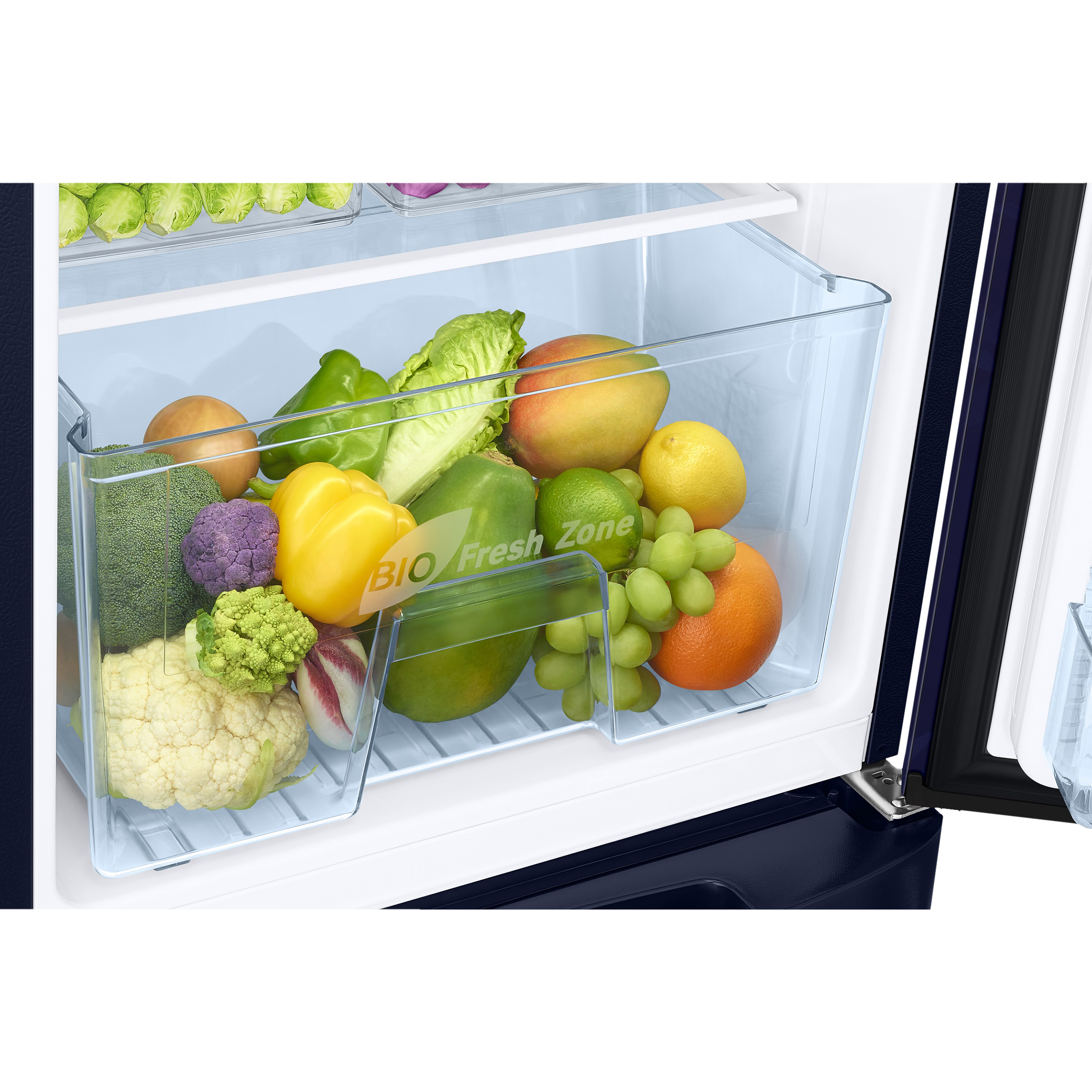 SAMSUNG 183 Litres 2 Star Direct Cool Single Door Refrigerator with Base Drawer (RR20C2Z226U/NL, Mystic Overlay Blue)_10