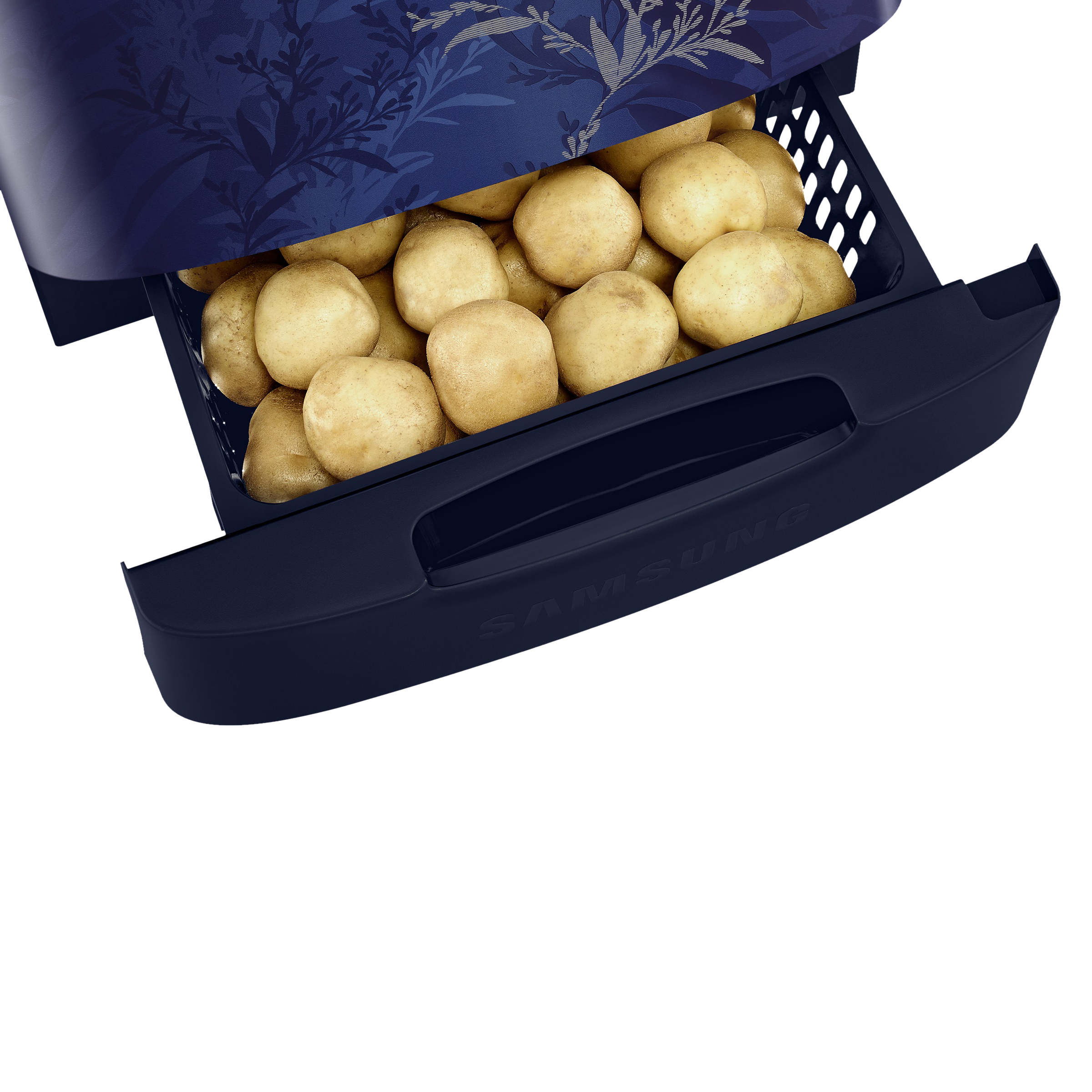 SAMSUNG 183 Litres 2 Star Direct Cool Single Door Refrigerator with Base Drawer (RR20C2Z226U/NL, Mystic Overlay Blue)_11