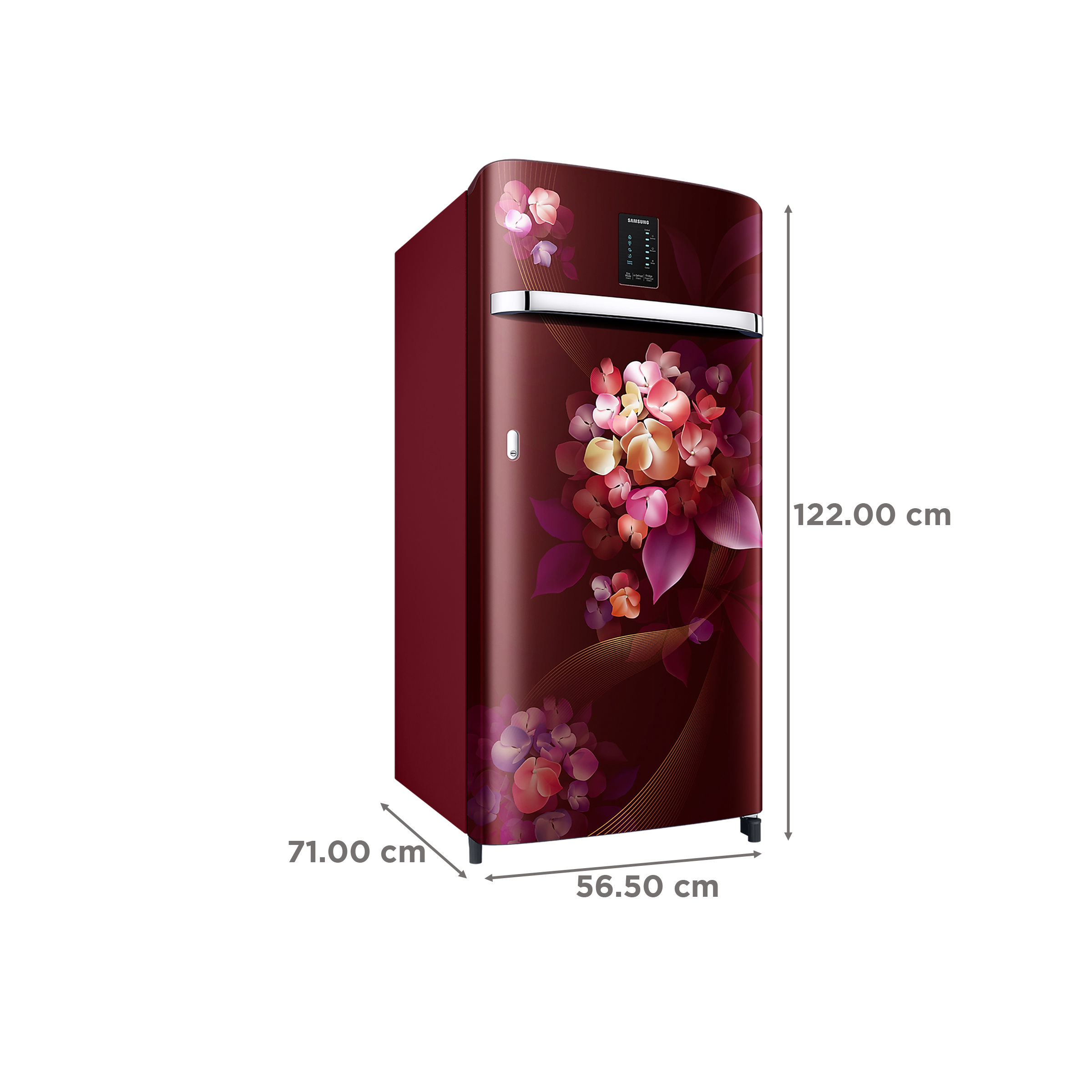 SAMSUNG 189 Litres 5 Star Direct Cool Single Door Refrigerator with Antibacterial Gasket (RR21C2E25HT/HL, Hydrangea Plum)_3