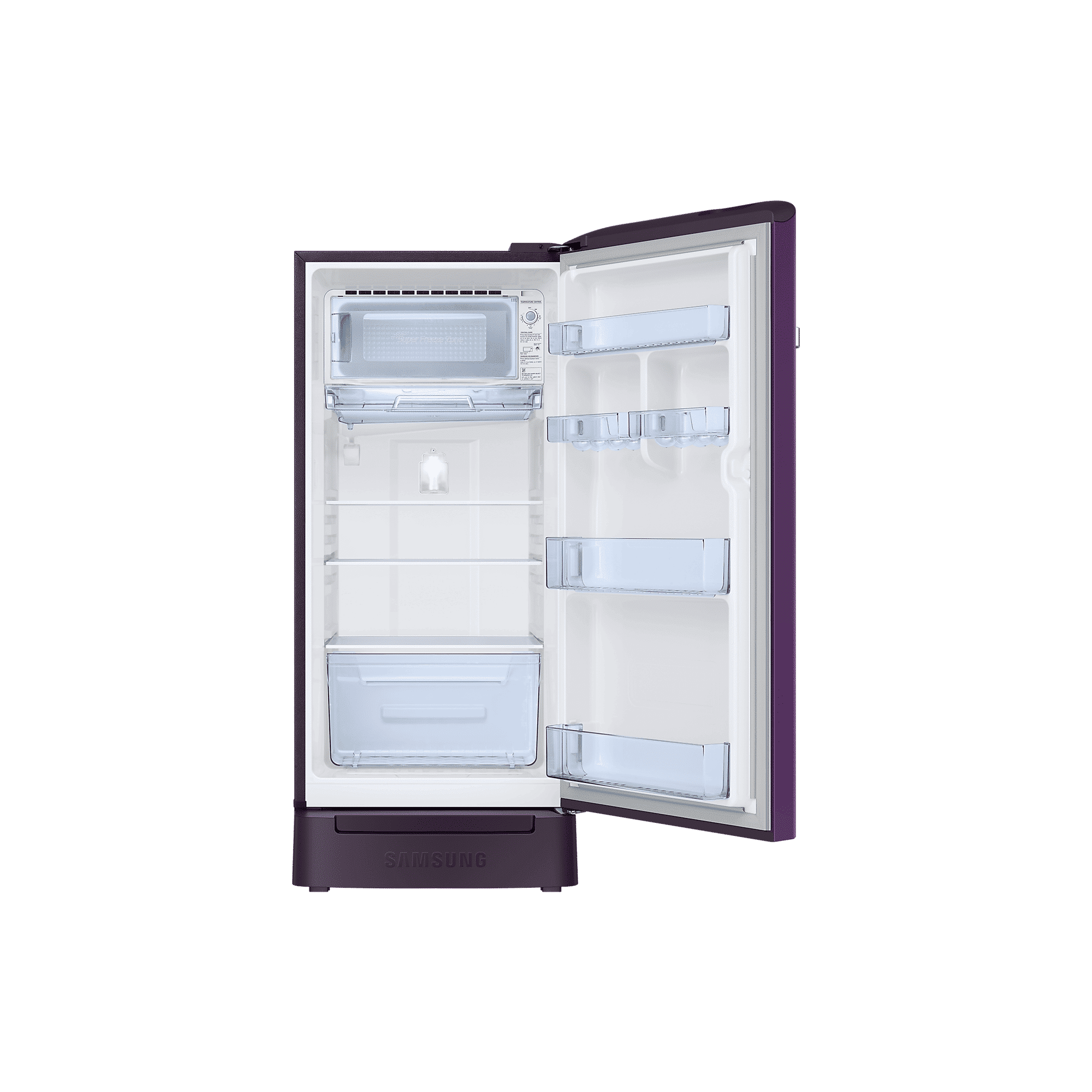 SAMSUNG 189 Litres 5 Star Direct Cool Single Door Refrigerator with Antibacterial Gasket (RR21C2H25CR/HL, Camellia Purple)_6