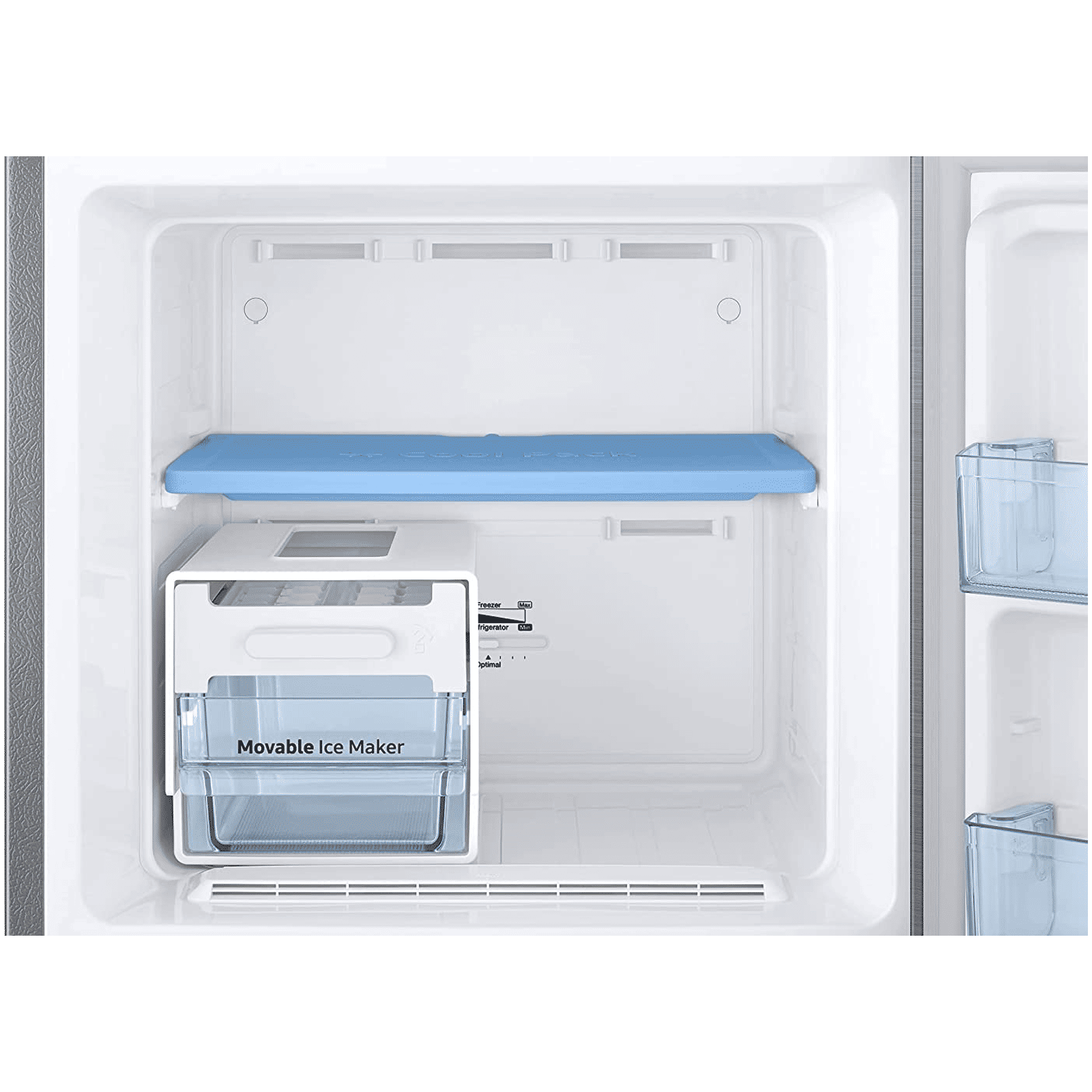 SAMSUNG 236 Litres 2 Star Frost Free Double Door Refrigerator with Antibacterial Gasket (RT28C3452S8/HL, Elegant Inox)_6