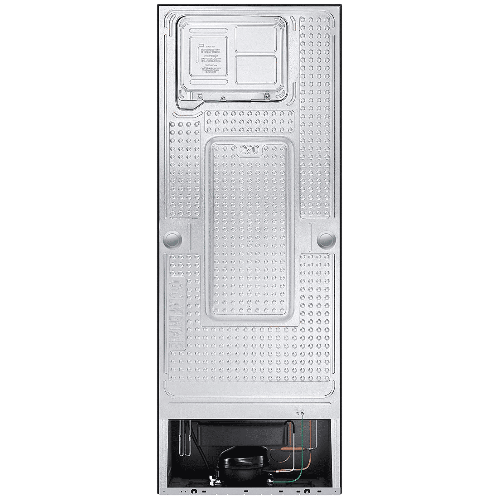 SAMSUNG 301 Litres 2 Star Frost Free Double Door Convertible Refrigerator with Twin Cooling Plus (RT34C4522B1/HL, Black Matt)_7