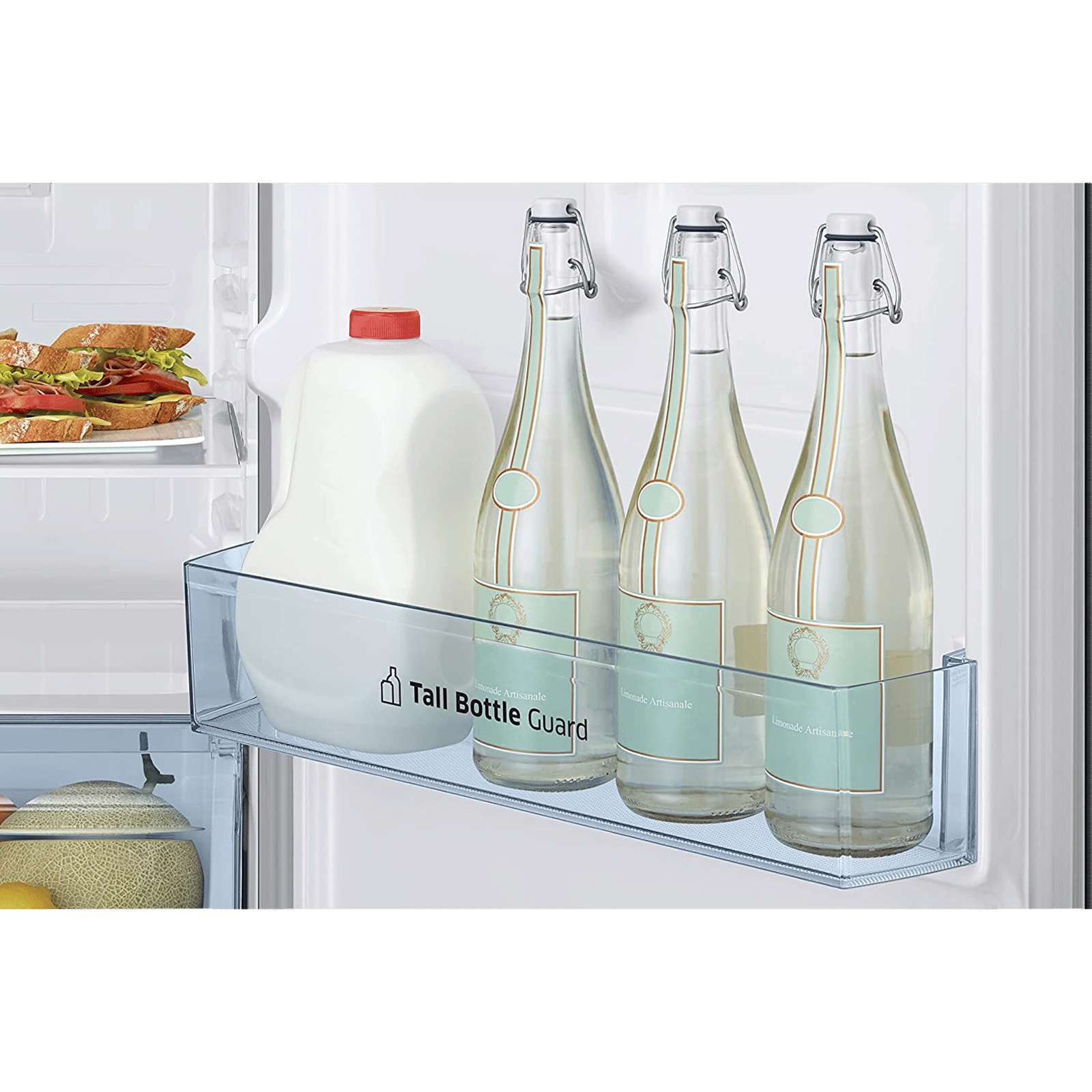 SAMSUNG 322 Litres 2 Star Frost Free Double Door Refrigerator (RT37C4512BX/HL, Luxe Black)_10