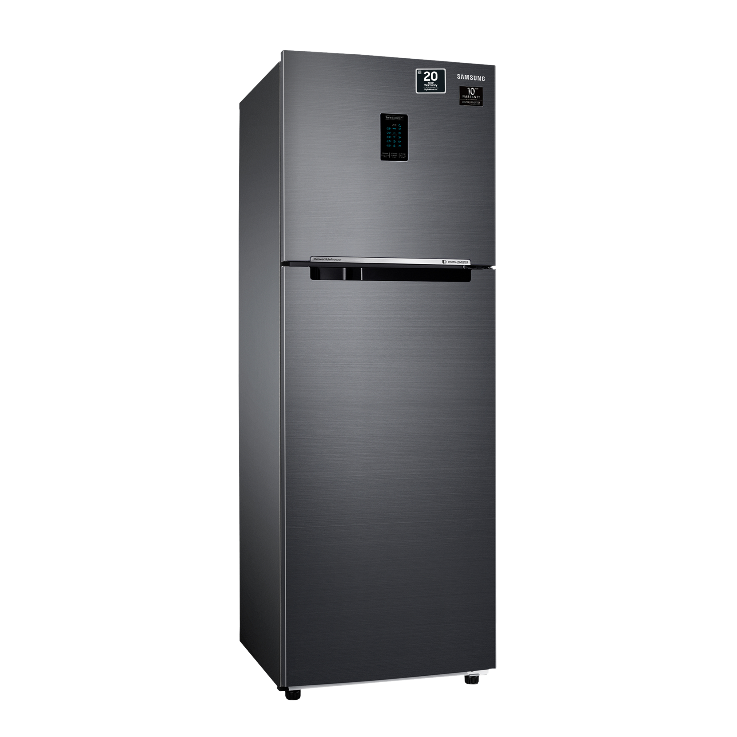 SAMSUNG 322 Litres 2 Star Frost Free Double Door Refrigerator (RT37C4512BX/HL, Luxe Black)_14