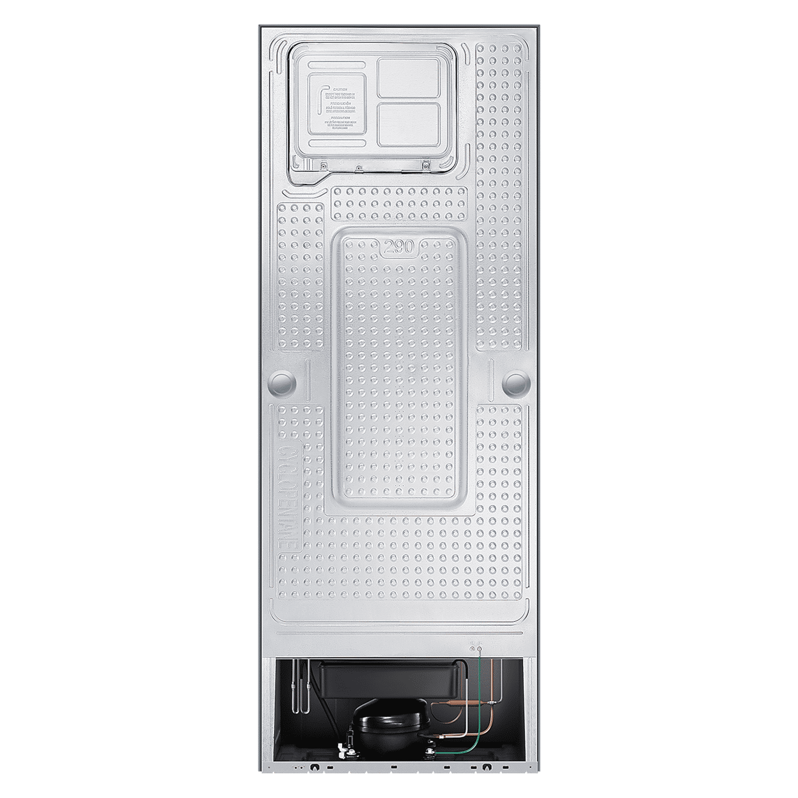 SAMSUNG 322 Litres 2 Star Frost Free Double Door Refrigerator (RT37C4512BX/HL, Luxe Black)_7