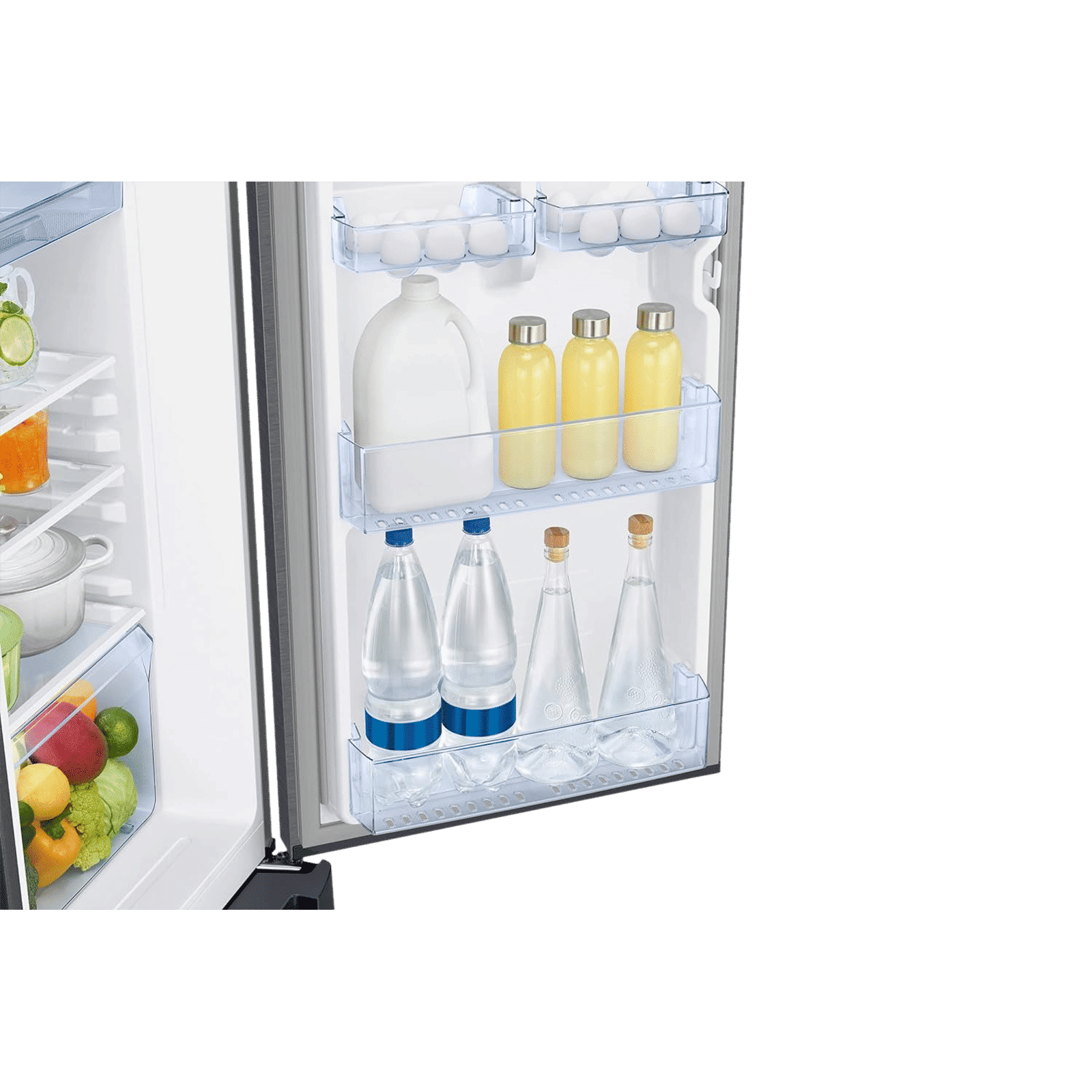 SAMSUNG 215 Litres 4 Star Direct Cool Single Door Refrigerator with Antibacterial Gasket (RR23C2F24S8/HL, Elegant Inox)_9