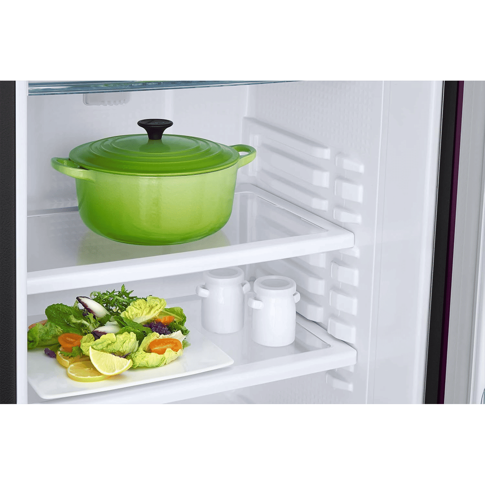 SAMSUNG Stylish Grande 183 Litres4 Star Direct Cool Single Door Refrigerator with Anti Bacterial Gasket (RR20C1724CR/HL, Camellia Purple)_12