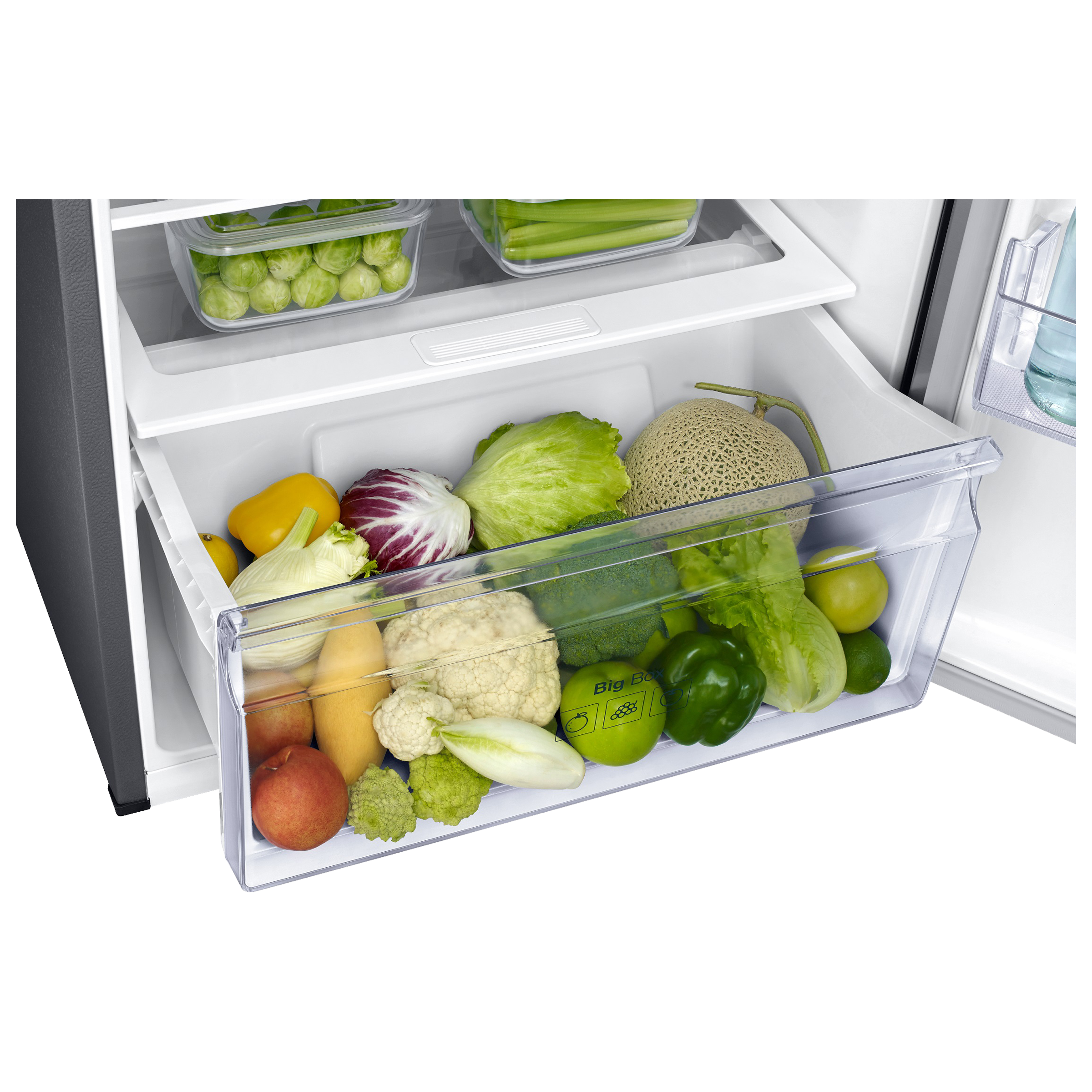 SAMSUNG 363 Litres 2 Star Frost Free Double Door Convertible Refrigerator with Stabilizer Free Operation (RT39C5532S8/HL, Elegant Inox)_9