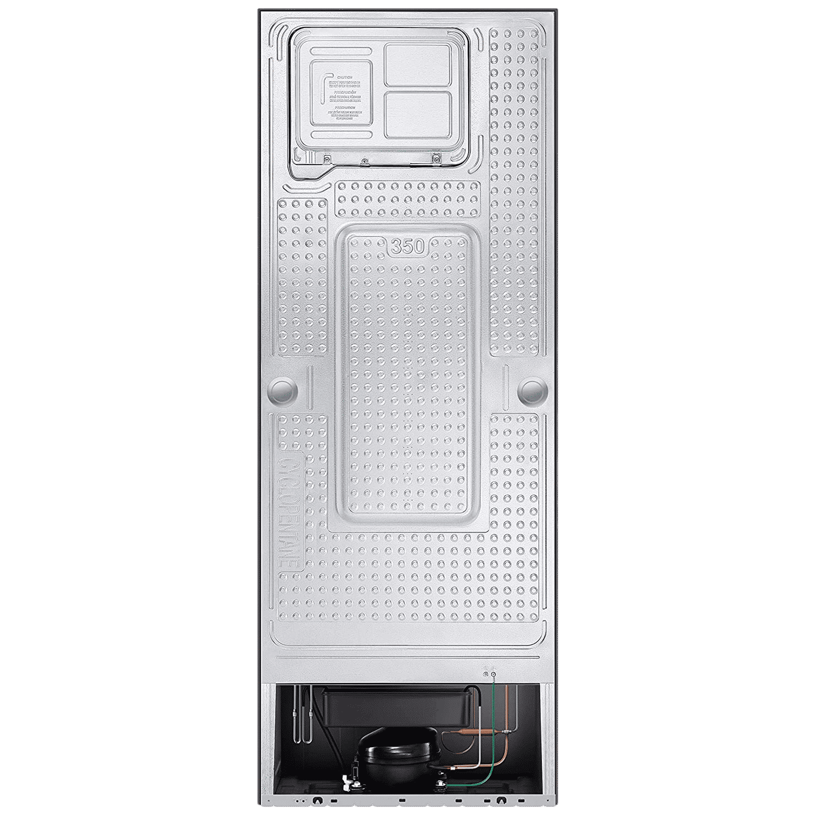 SAMSUNG 363 Litres 2 Star Frost Free Double Door Convertible Refrigerator with Stabilizer Free Operation (RT39C5532S8/HL, Elegant Inox)_8