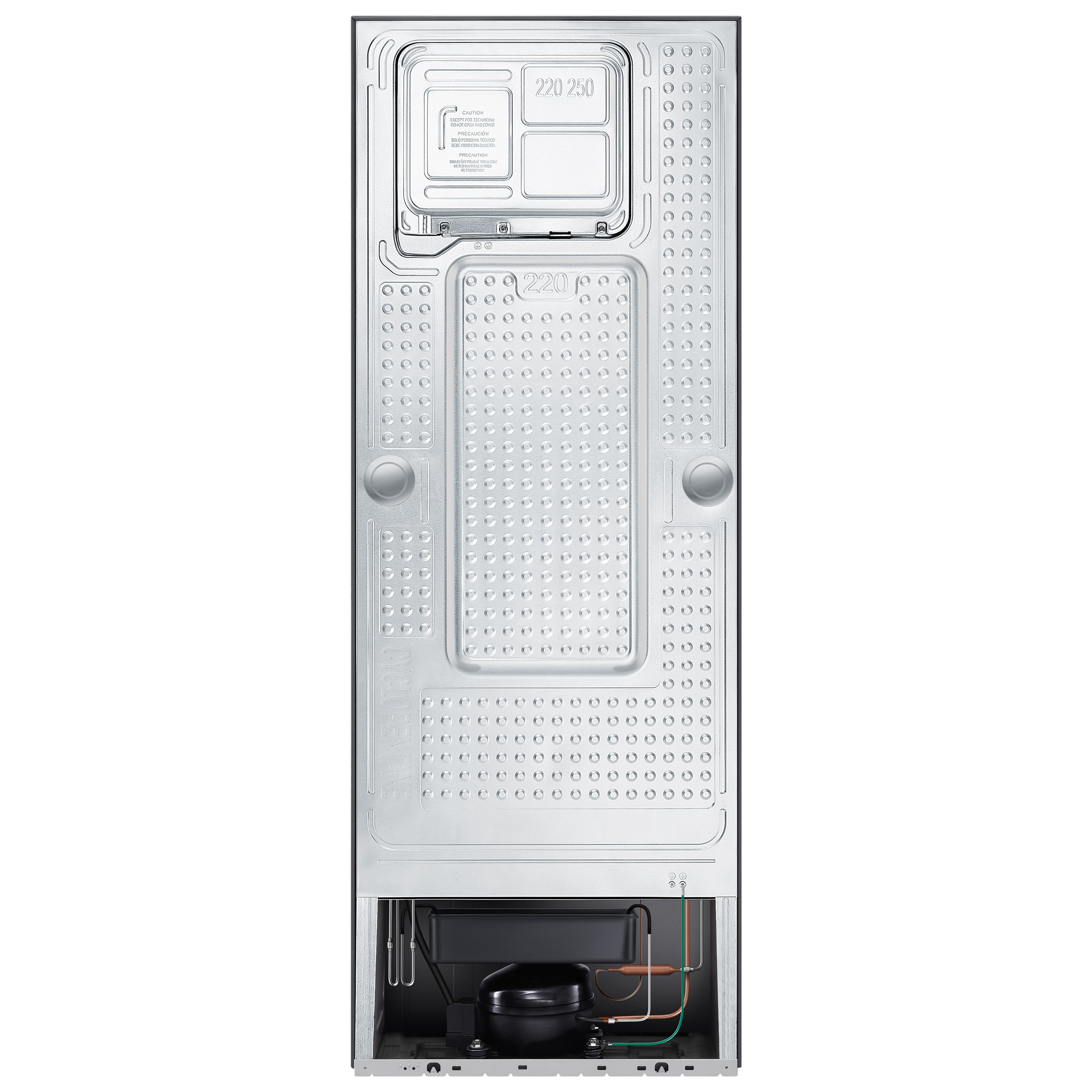 SAMSUNG 224 Litres 2 Star Frost Free Double Door Refrigerator with Curd Maestro (RT28C3522S8/HL, Elegant Inox)_7